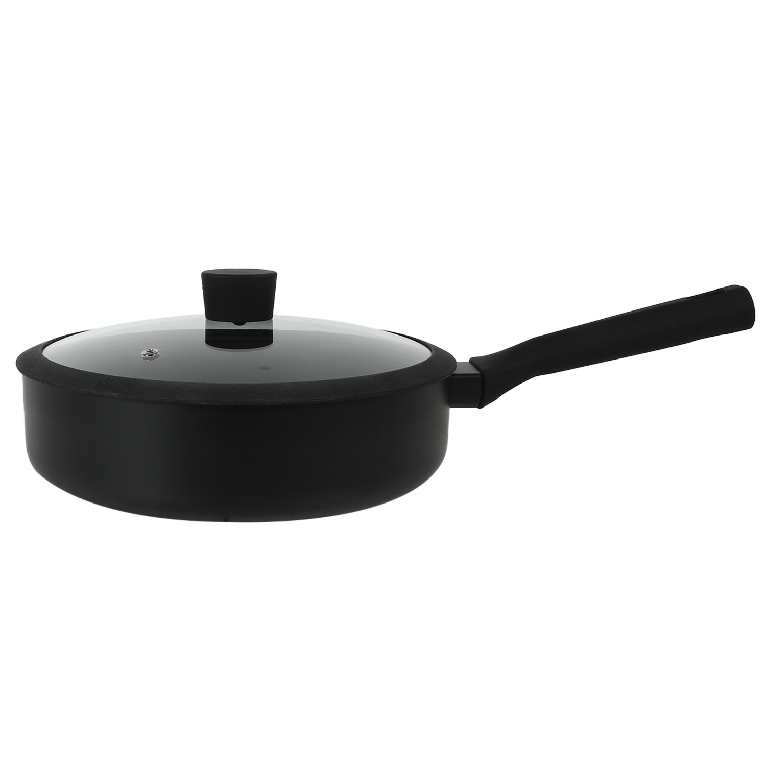 Soft Touch Non Stick Saucepan Set - Black / 20cm Saucepan Image 14