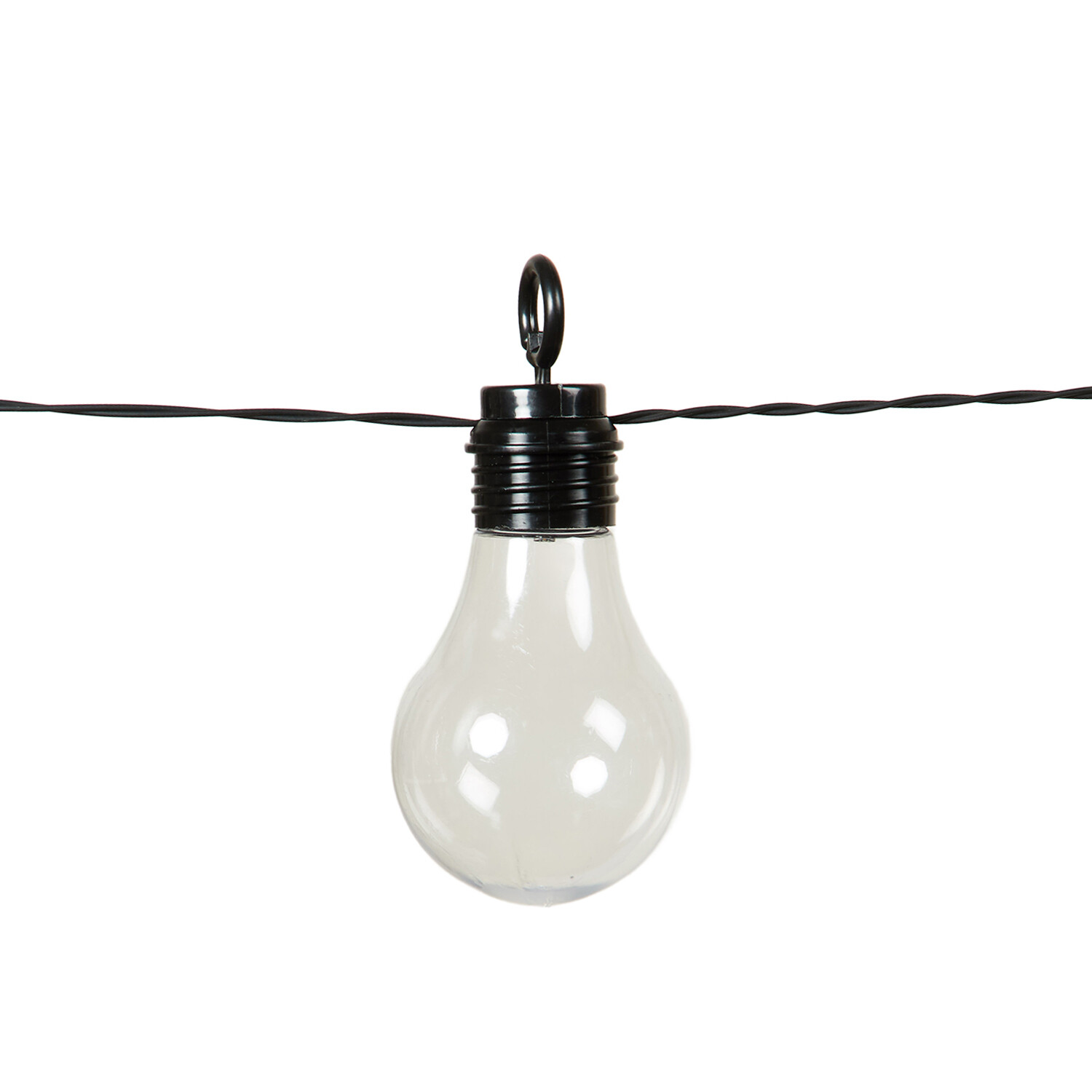 10 LED Pheonix Solar String Light - Black Image 6