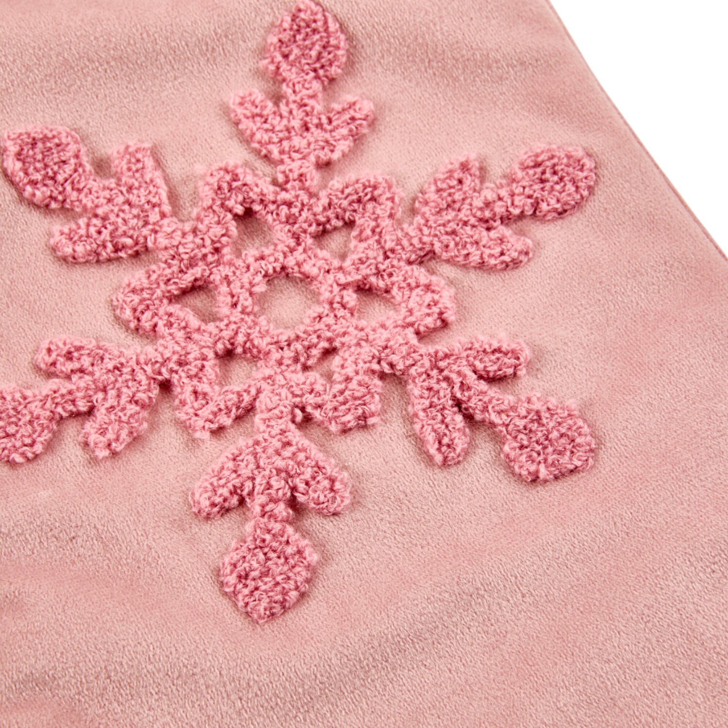 Snowflake Stocking Pink Image 2