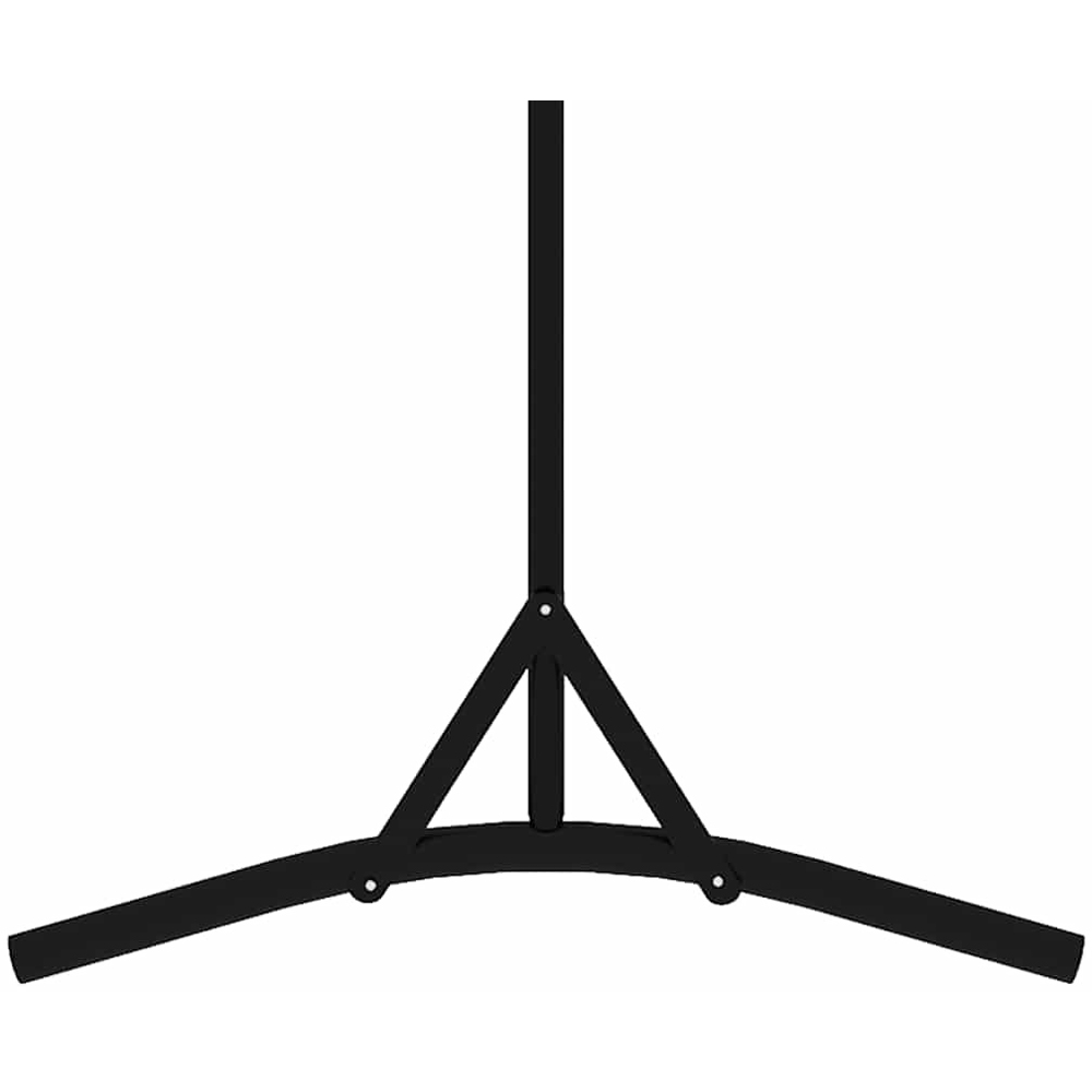 Walplus Single Panel Black Room Divider 175 x 180cm Image 5