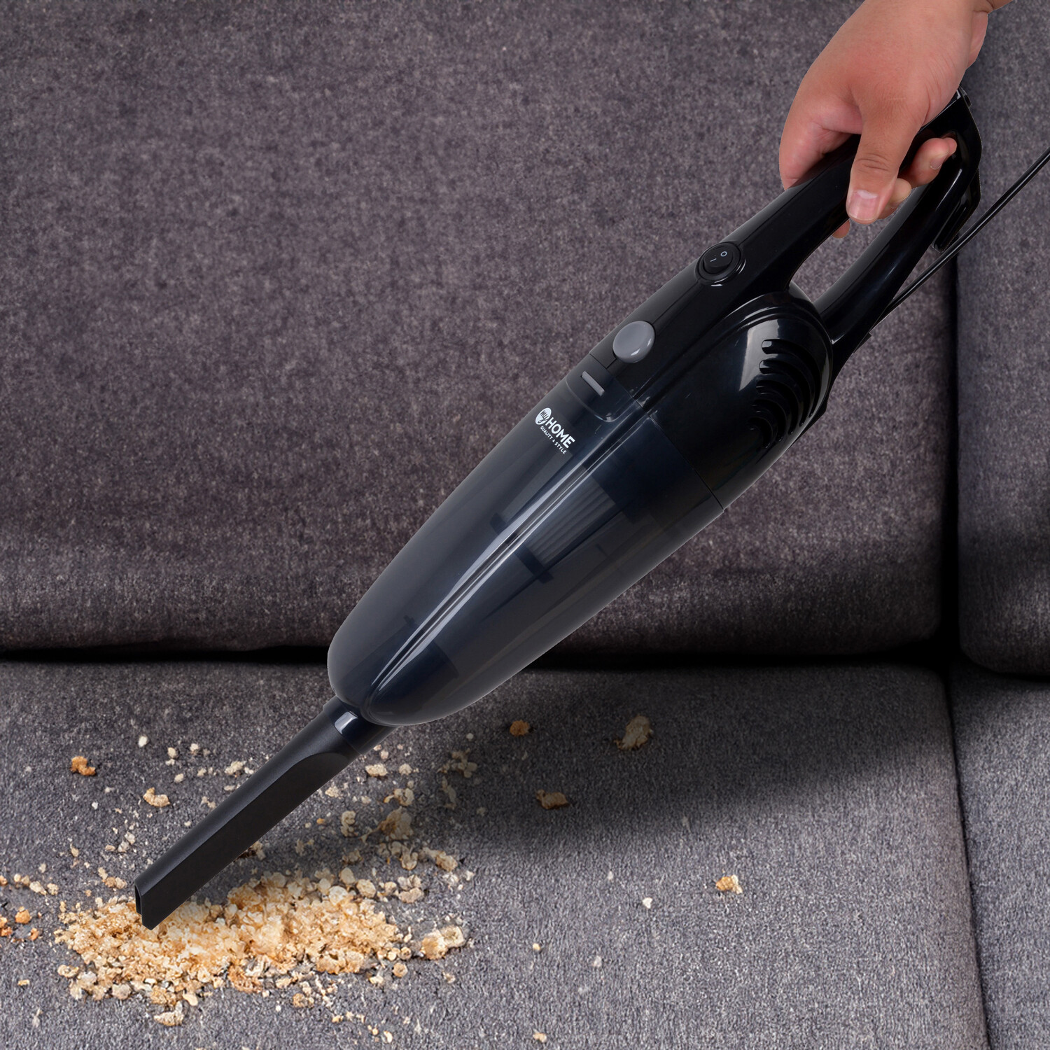 Stick 2 in 1 Cyclonic Vacuum Cleaner - Black Image 8