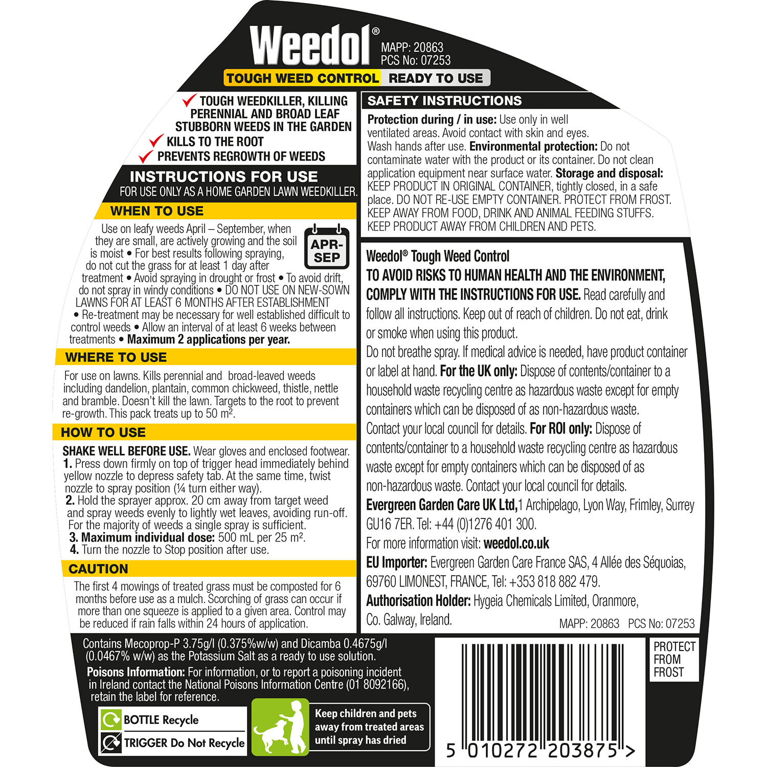 Weedol Tough Weed Control Image 2