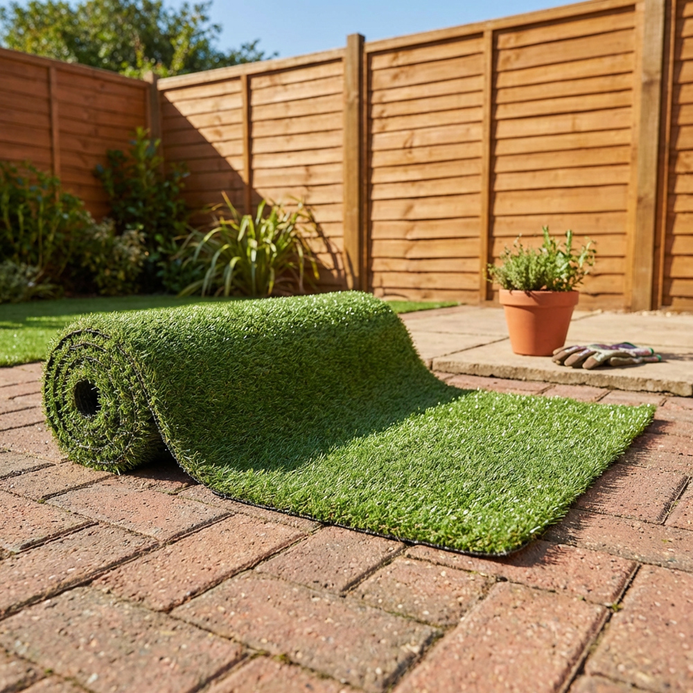 My Garden Artificial Green Turf Roll 1m Image 5