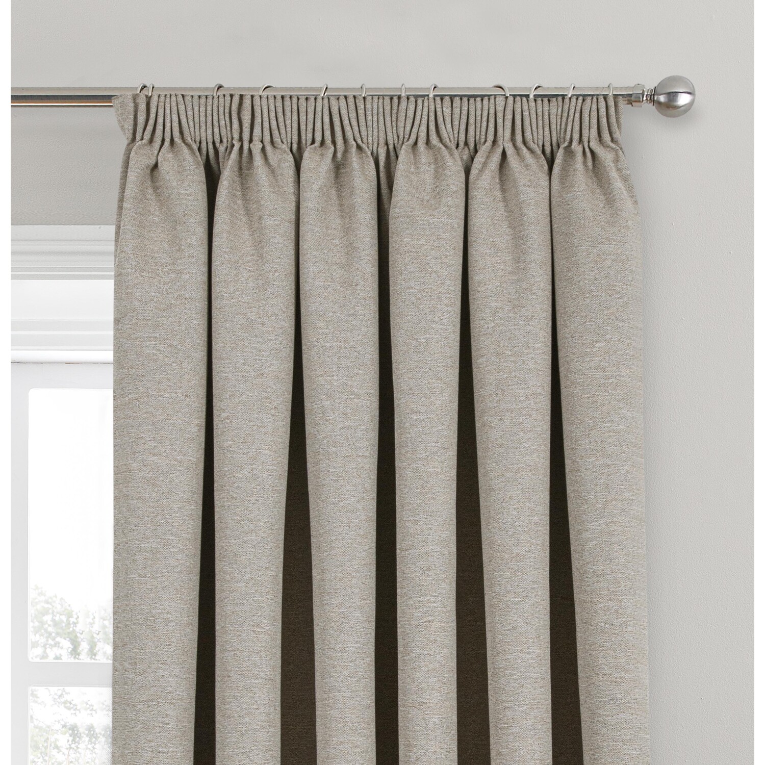 Divante Dusk Blackout Thermal Curtains - Natural / 229cm / 168cm Image 3