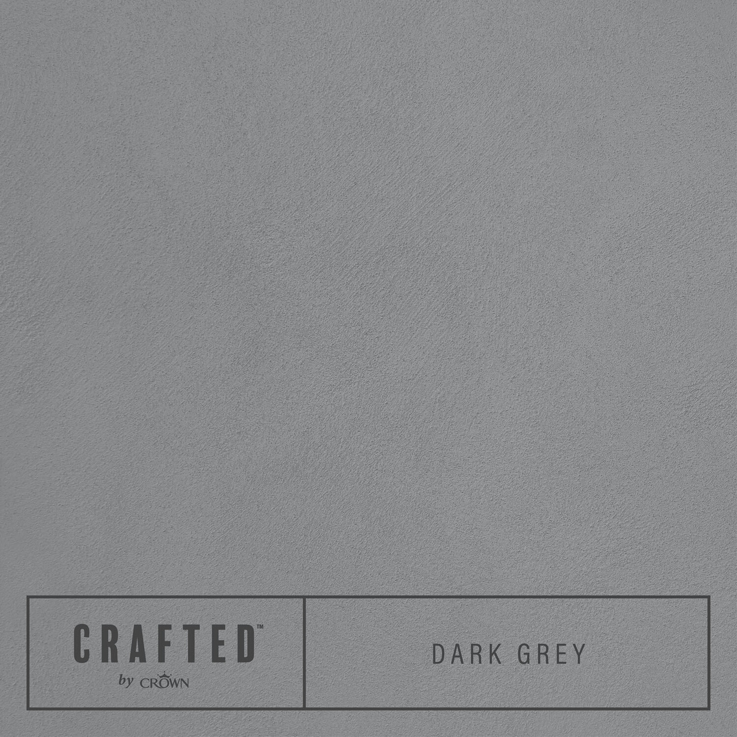 Crown Crafted Walls Dark Grey Suede Textured Finish Paint 2.5L Image 4