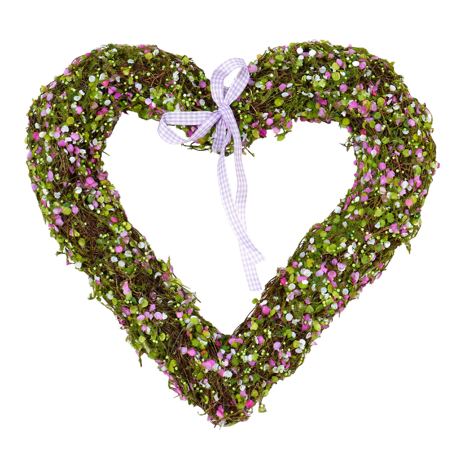 Confetti Heart Wreath Image 4