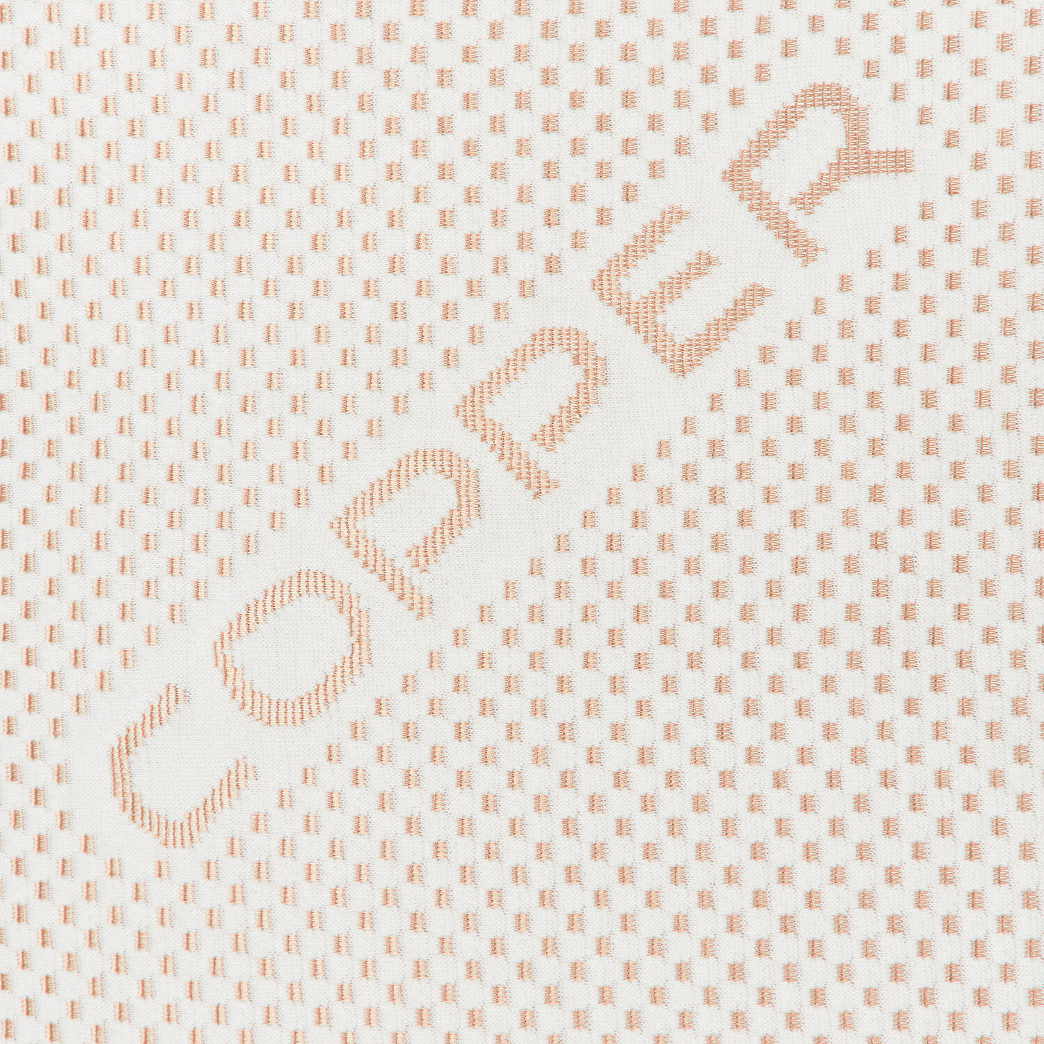 Copper Infused Pillow - White and Copper Image 3