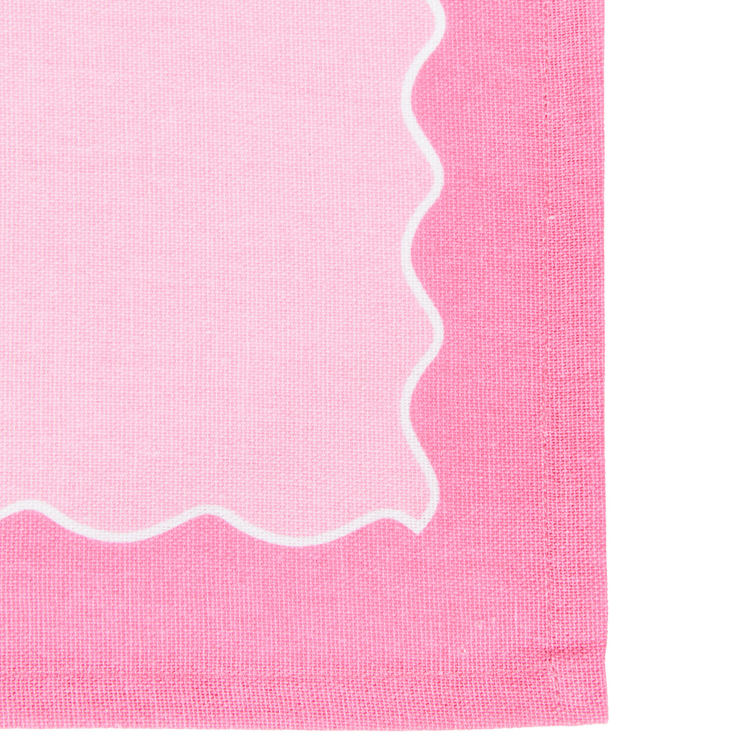 Pack of 4 Wave Edge Napkins - Multicolour Image 6