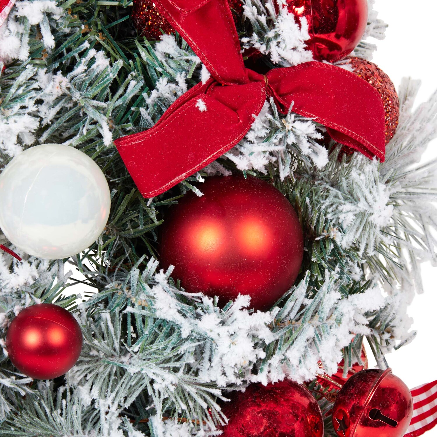 Candy Cane & Gingerbread Wreath Image 4