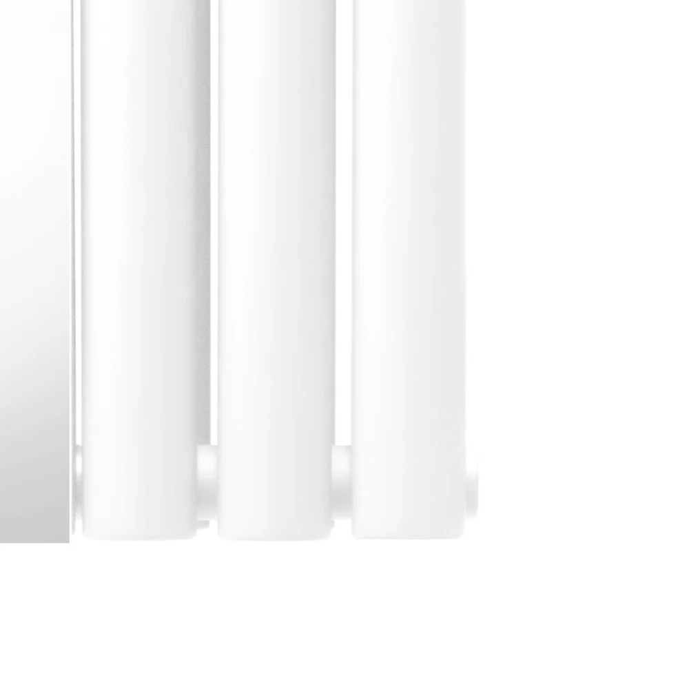 Monster Shop 5009 BTU White Oval Mirror Radiator 1800 x 500mm Image 5