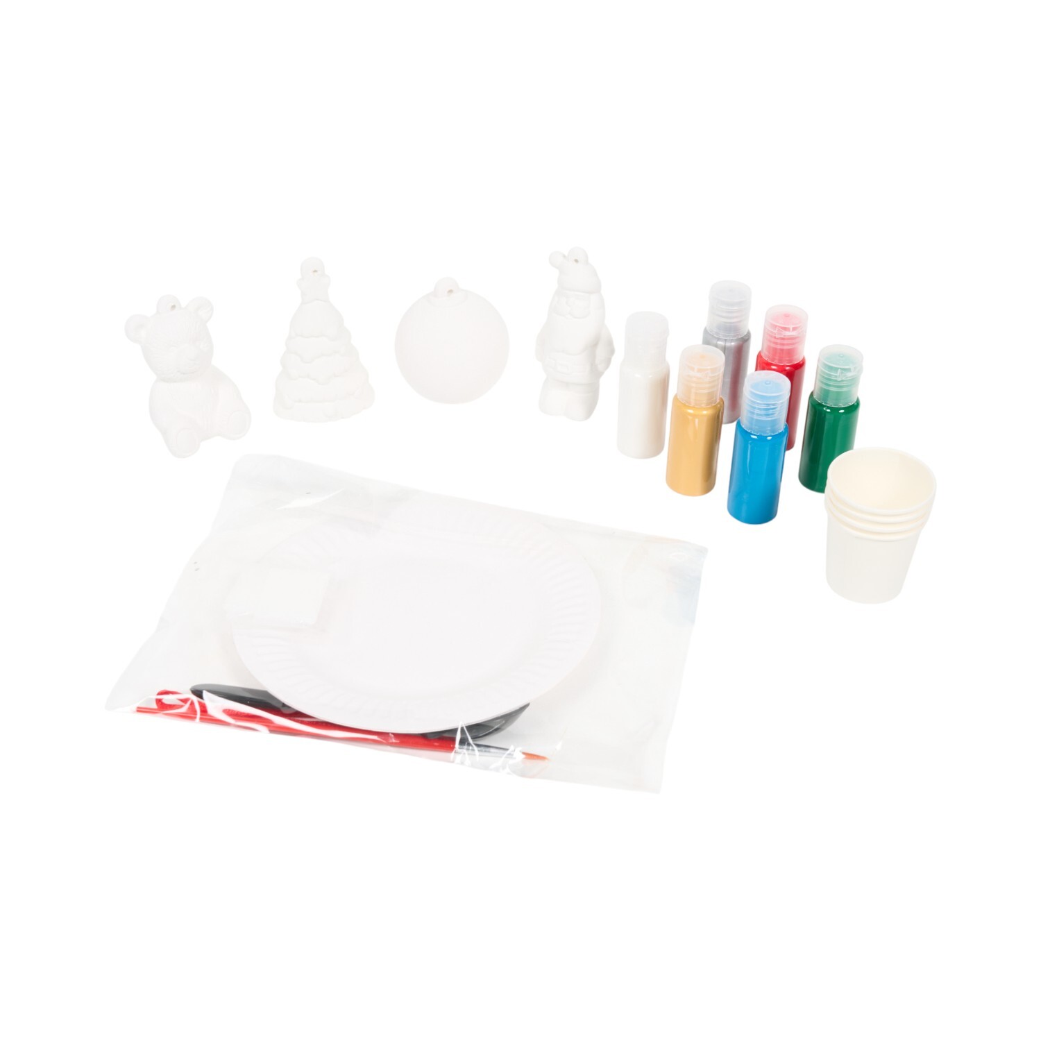 Pouring Art 3D Hanging Decorations Kit White Image 4
