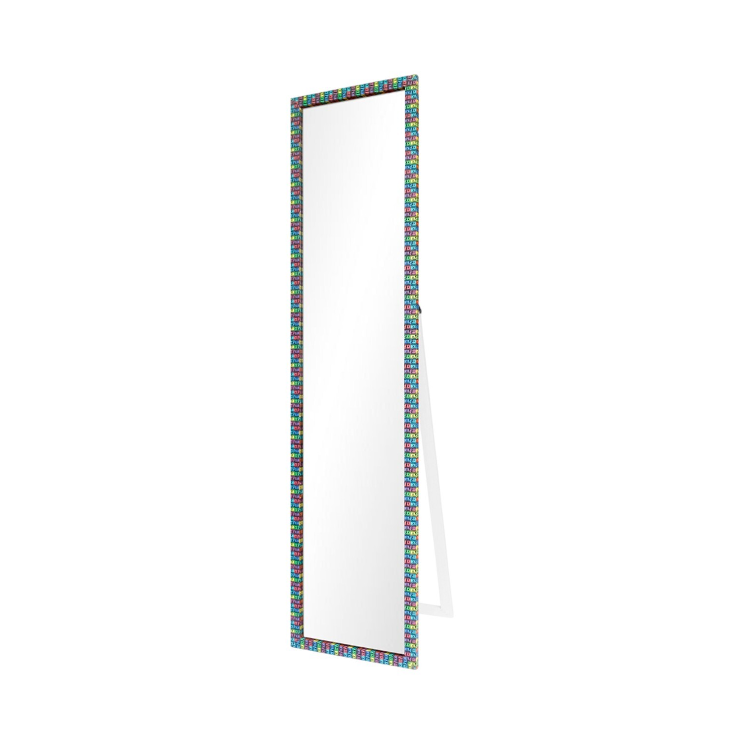 Fun Patterned Standing Mirror Image 8