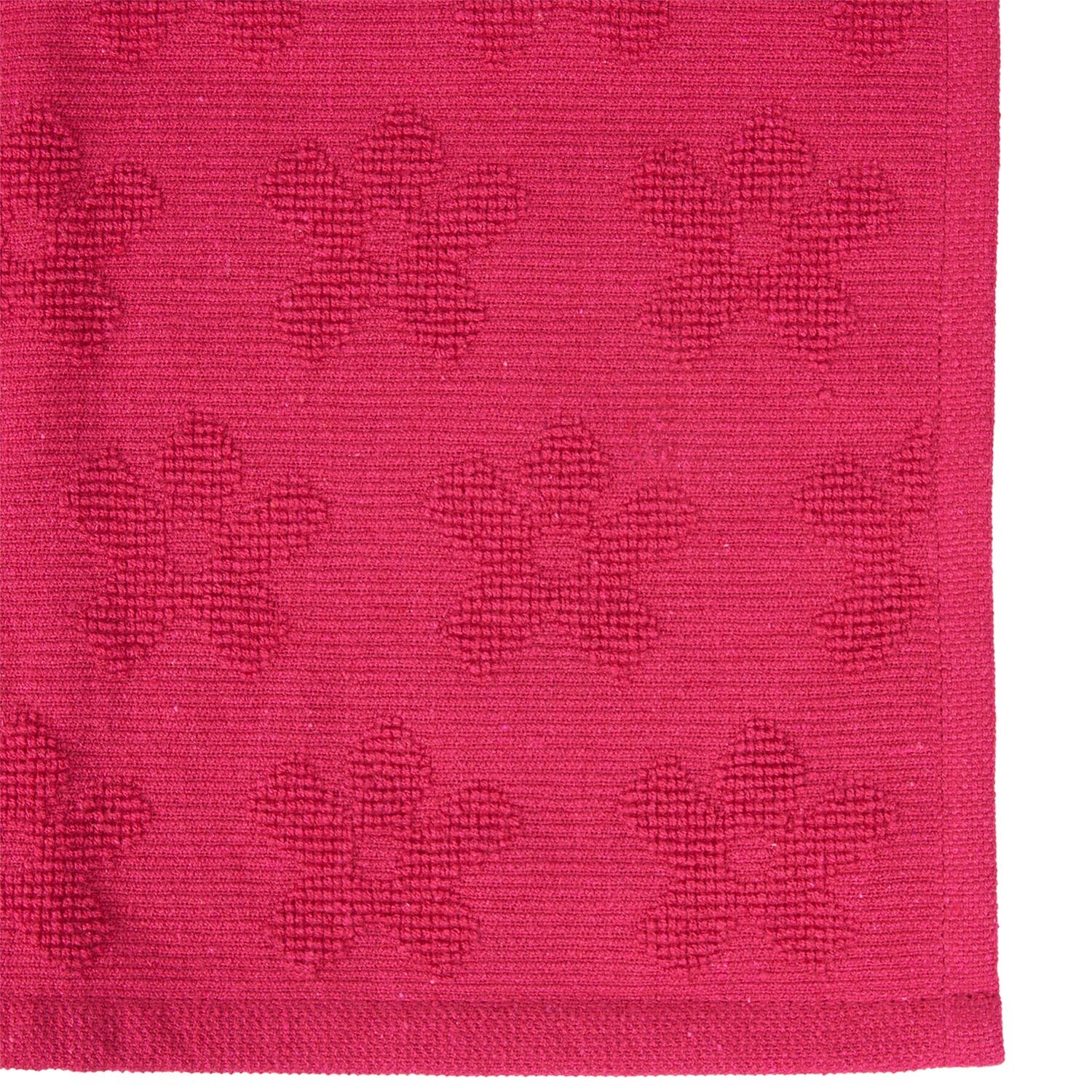 Pack of 2 Terry Towels - Pink Image 3
