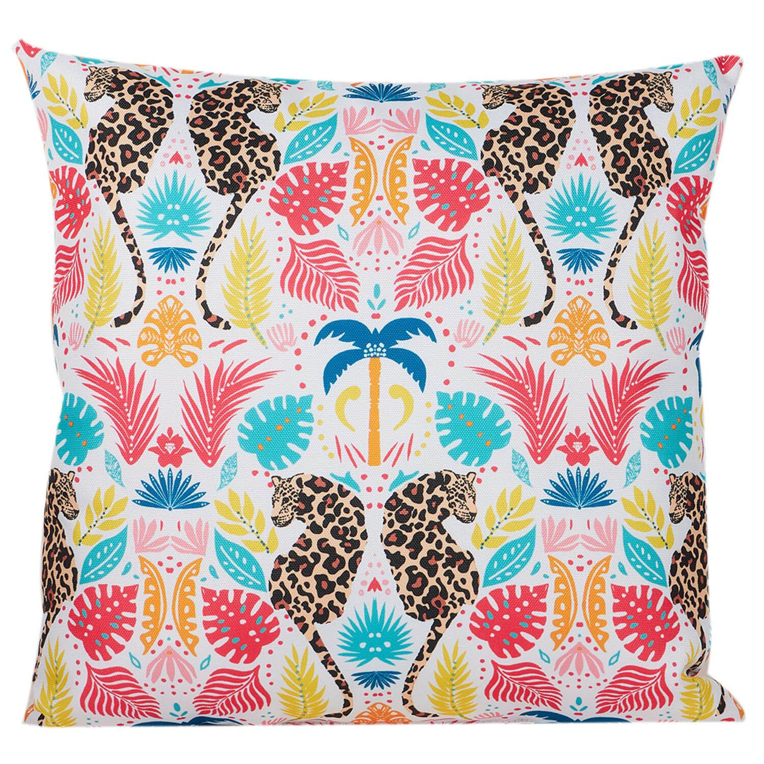 Pack of 4 Wild Outdoor Cushions - Multicolour Image 4