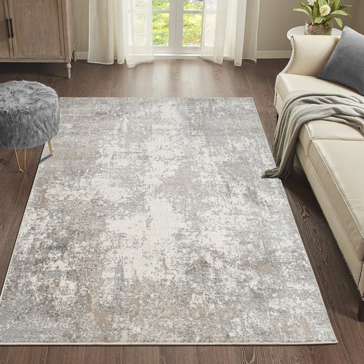 Eden Big City Rug Neutral 170cm Image 2