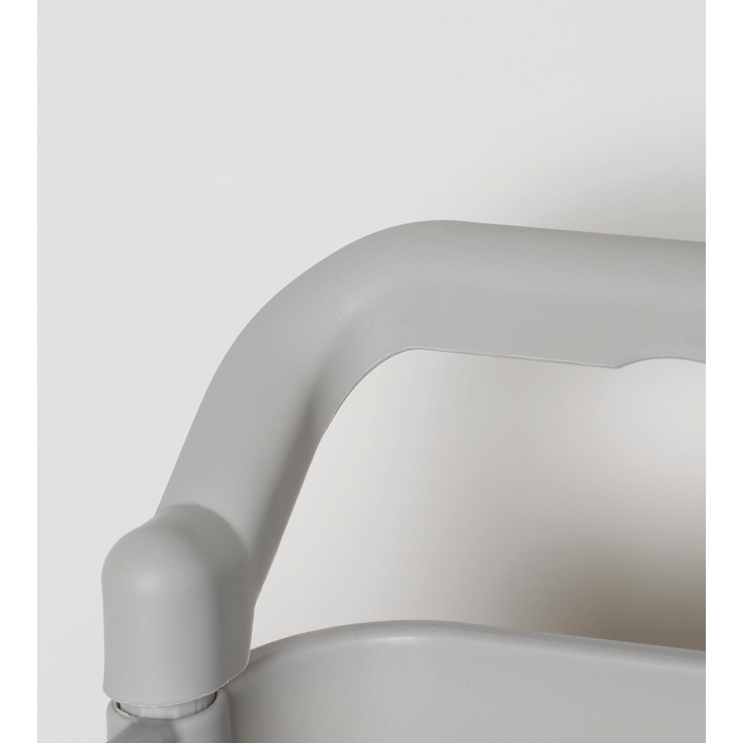 3 Tier Trolley with Wheels - Grey Image 3