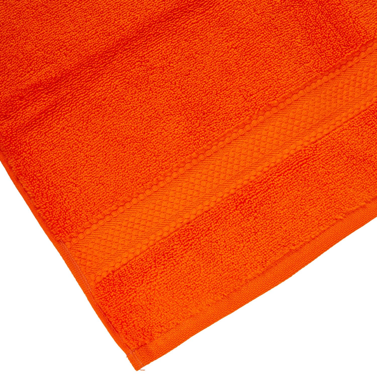 Deluxe Hand Towel - Tangerine Image 3