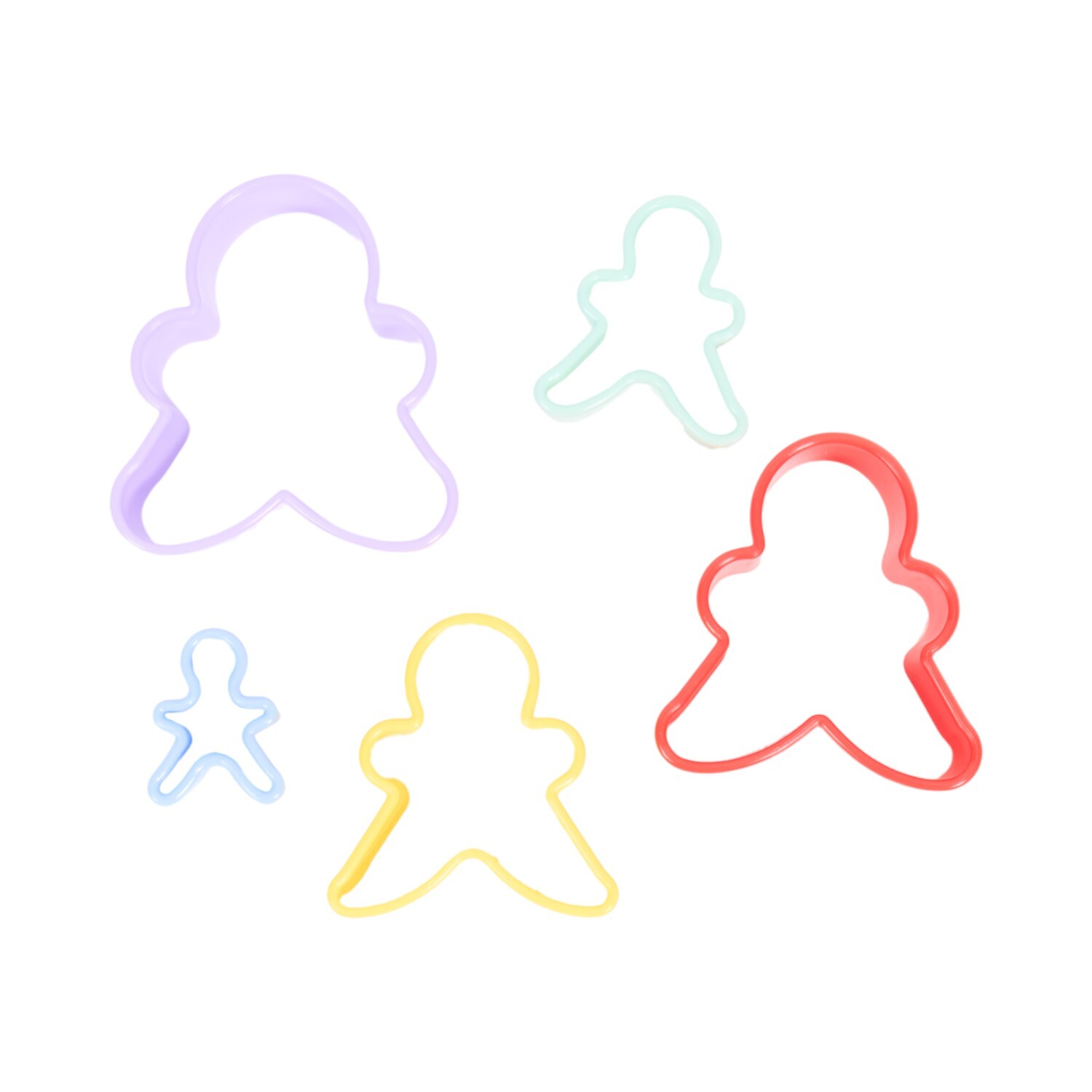 5 Piece Gingerbread Cookie Cutters Image 3