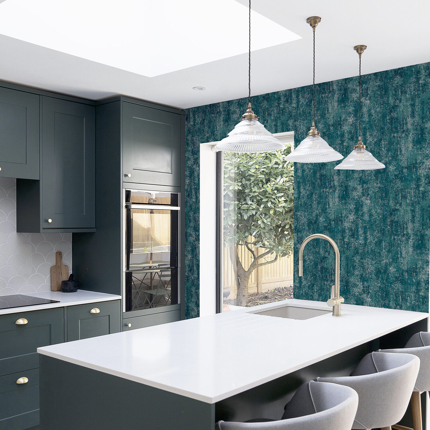 Stone Texture Wallpaper - Emerald Image 5