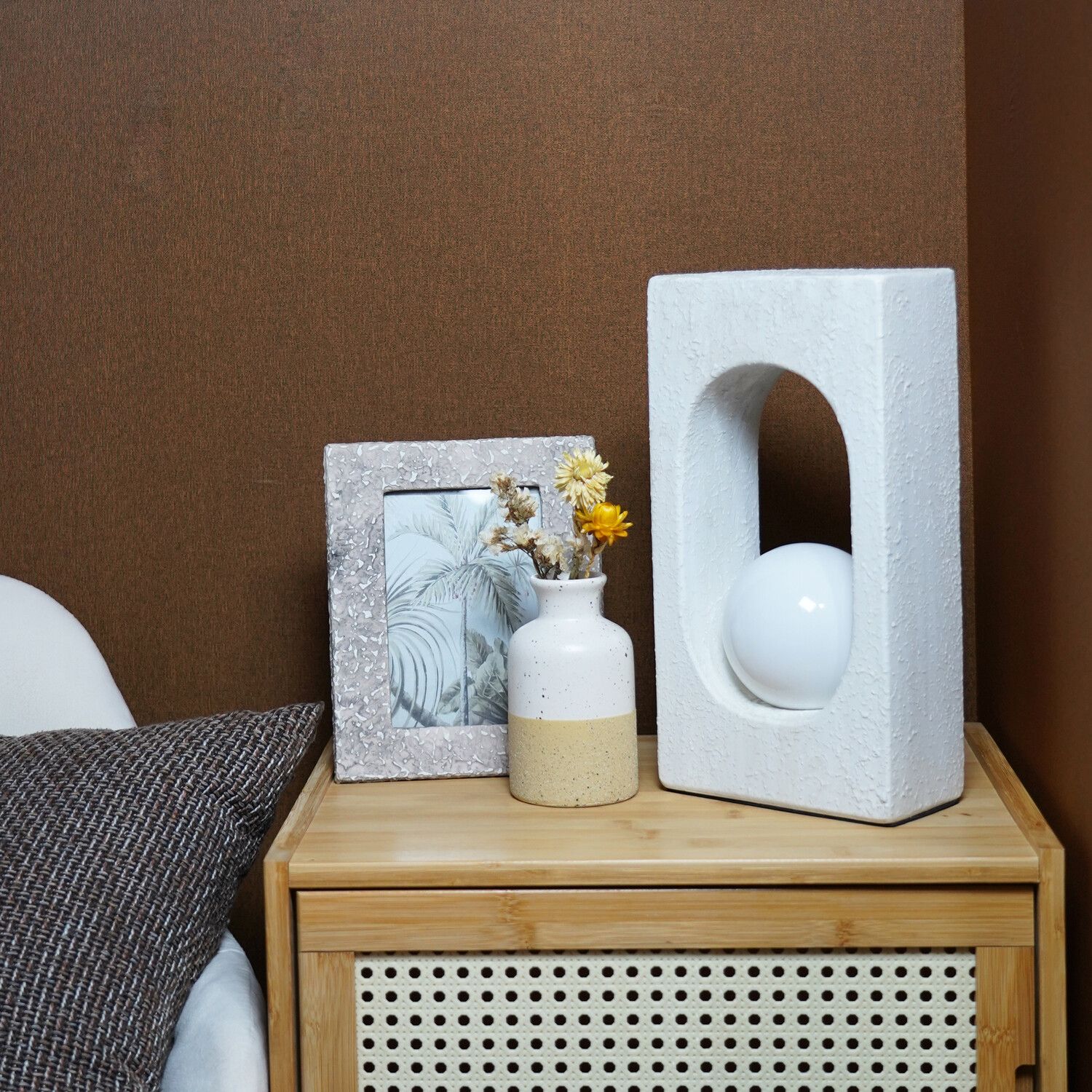 Nuri Table Lamp Taupe Image 4