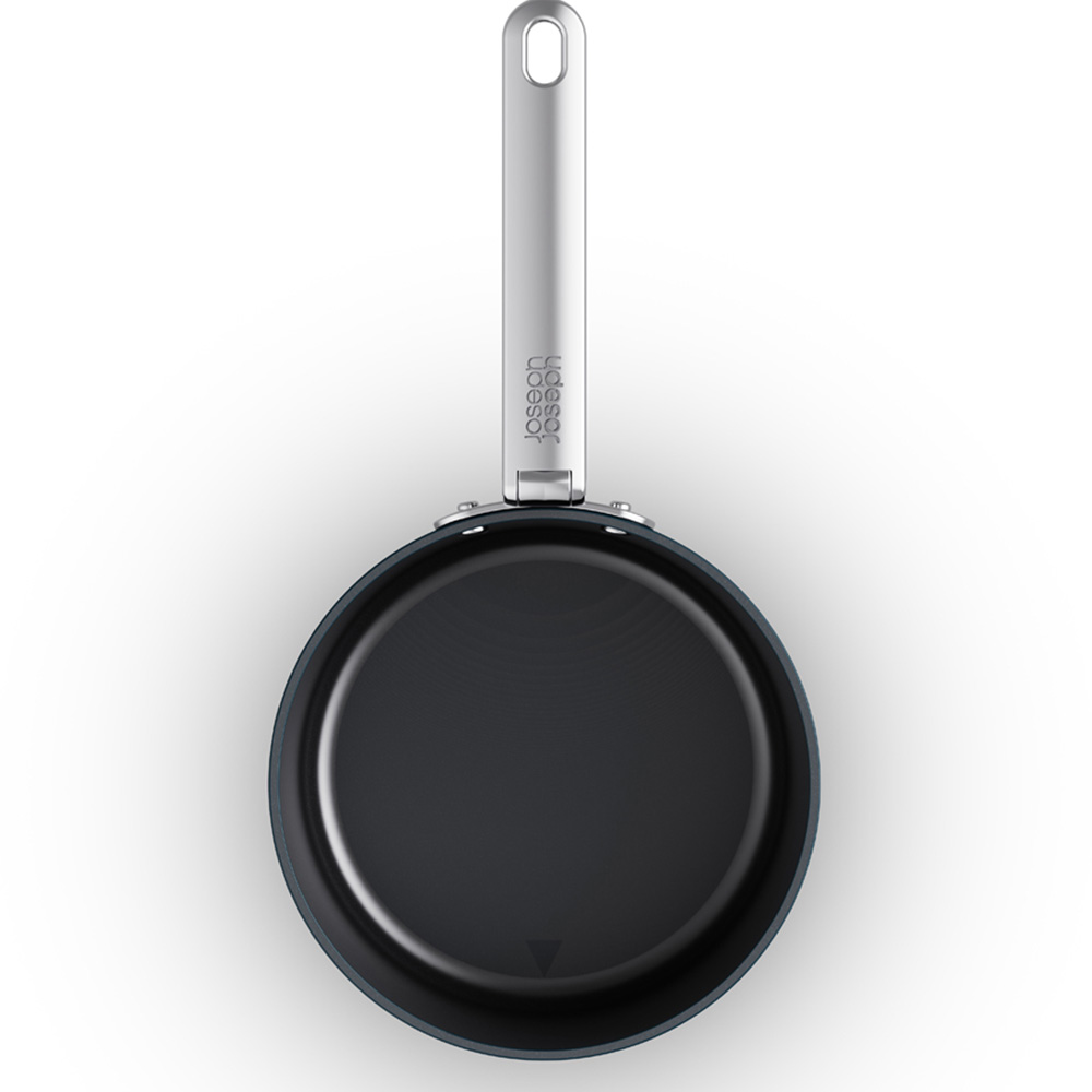 Joseph Joseph Space Blue Ceramic Folding Handle Non-Stick Saucepan with Lid 19cm Image 5