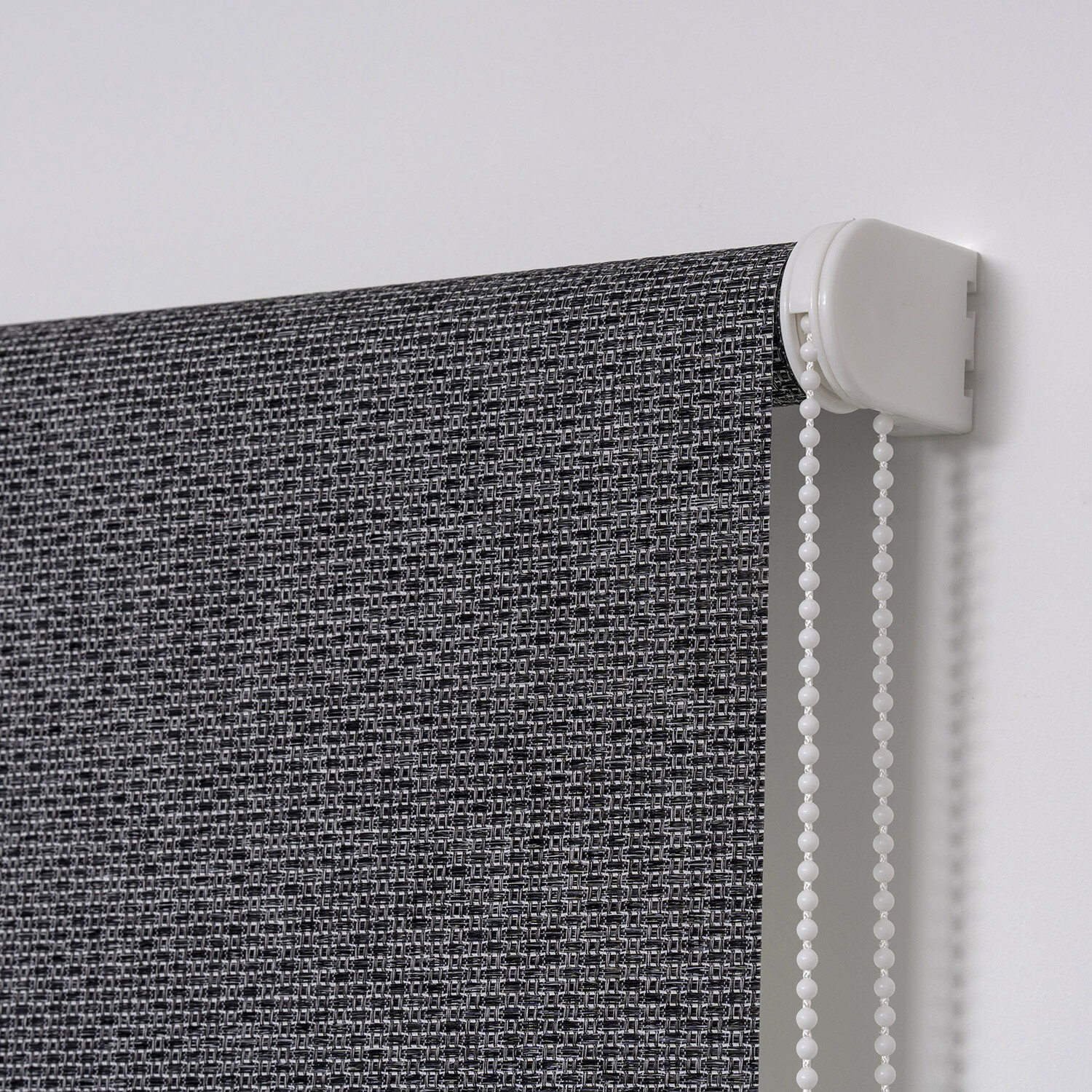 Trends Jute Textured Blackout Blind - Dark Grey / 180cm Image 4
