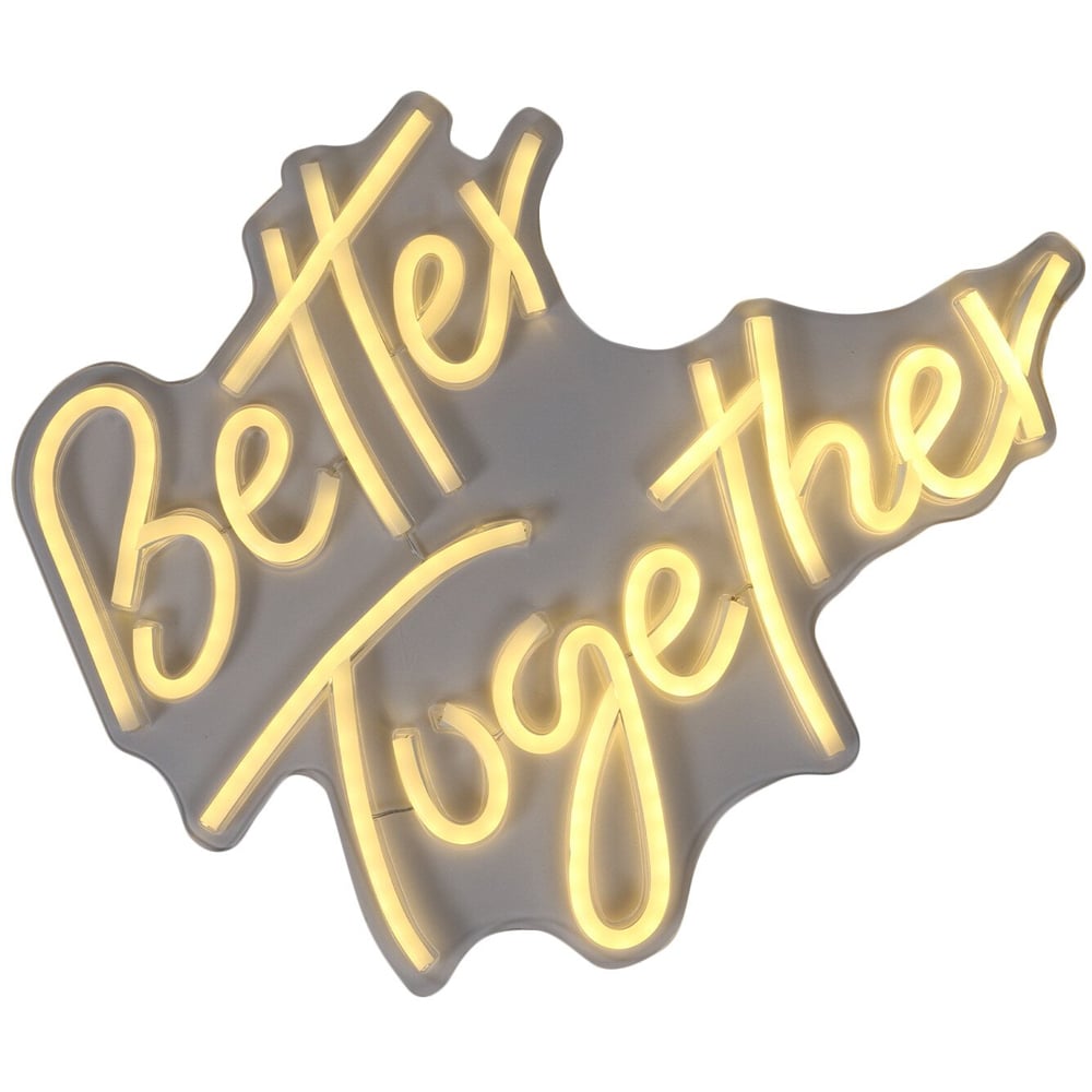 Better Together LED Neon Sign Image 4