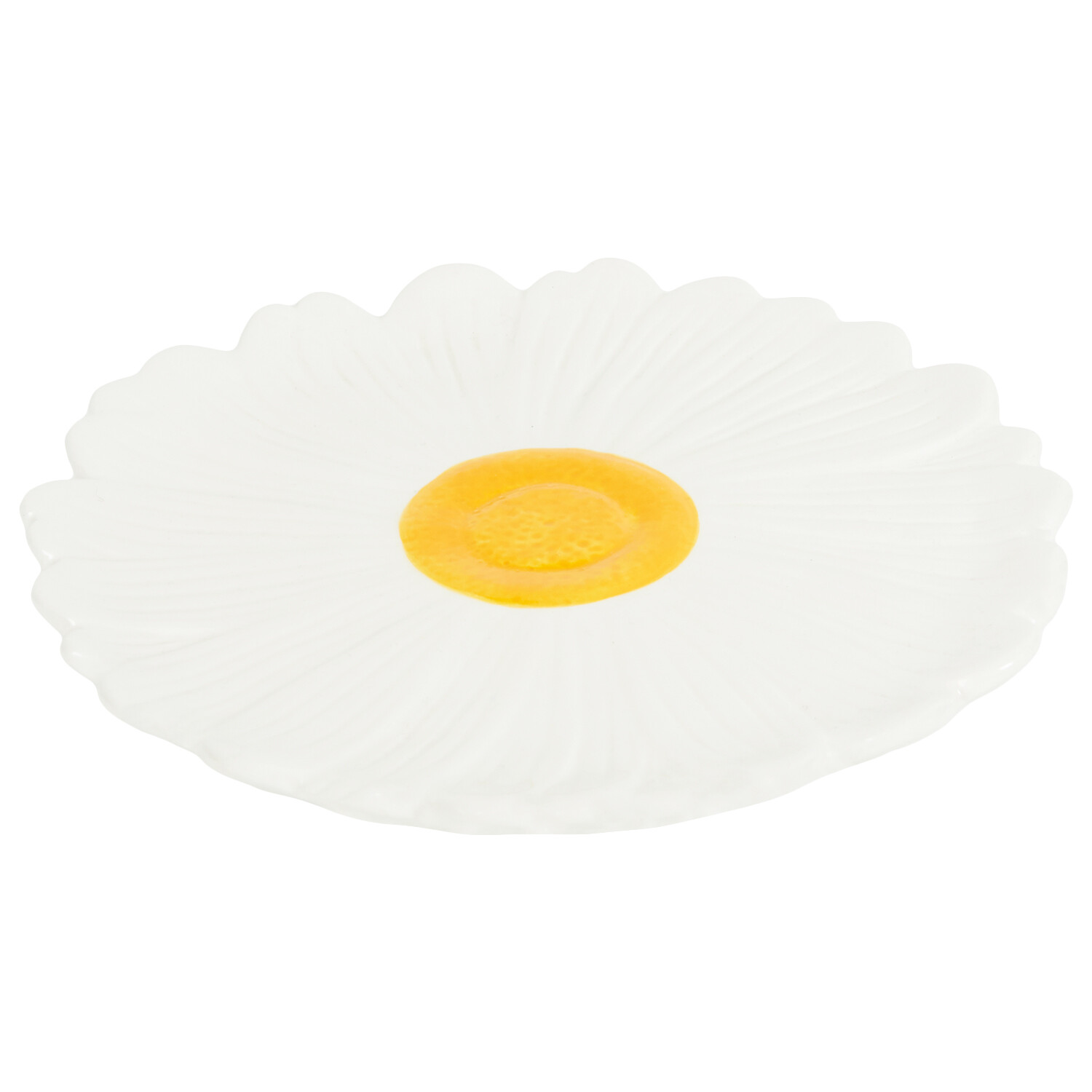 Daisy Plate - Yellow and White / Medium Image 2