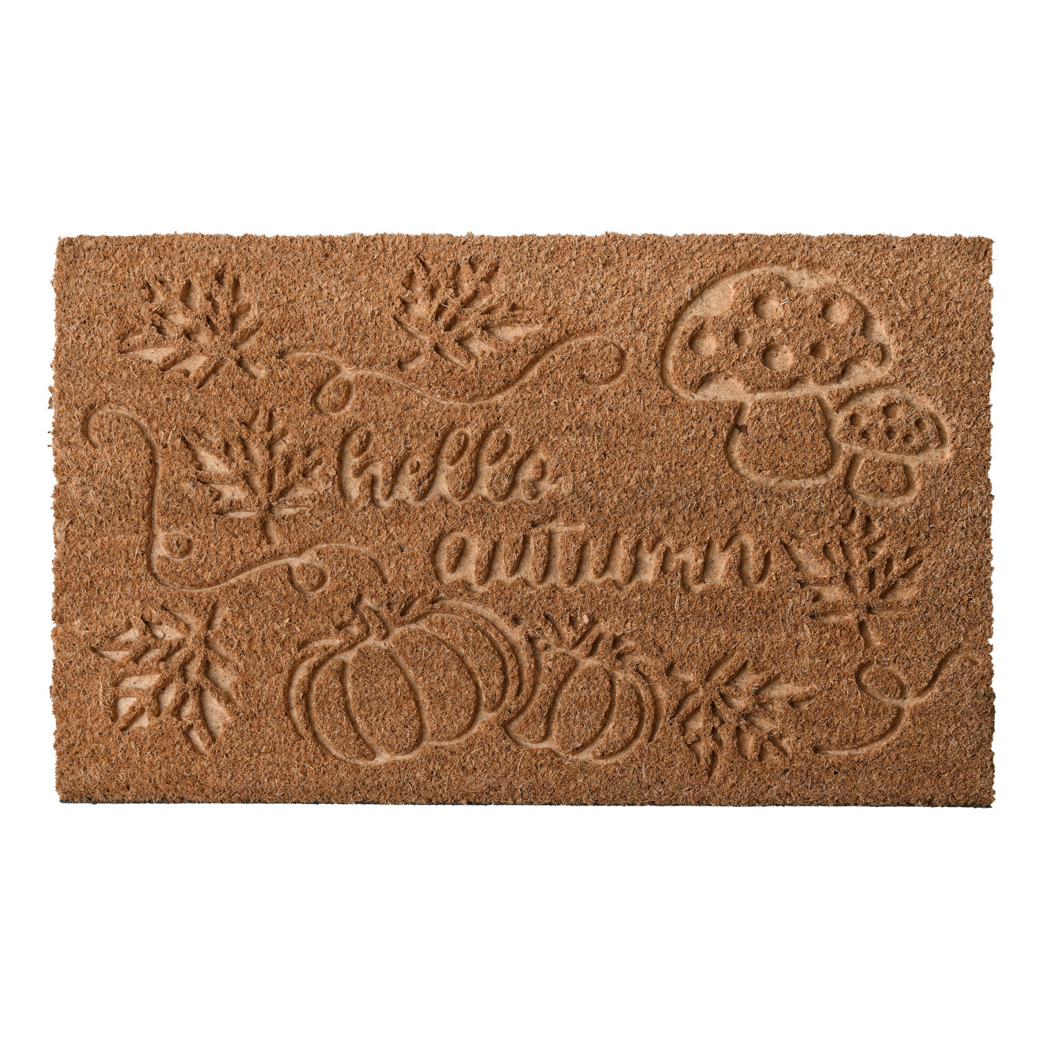 Autumn Coir Mat Brown Image 4