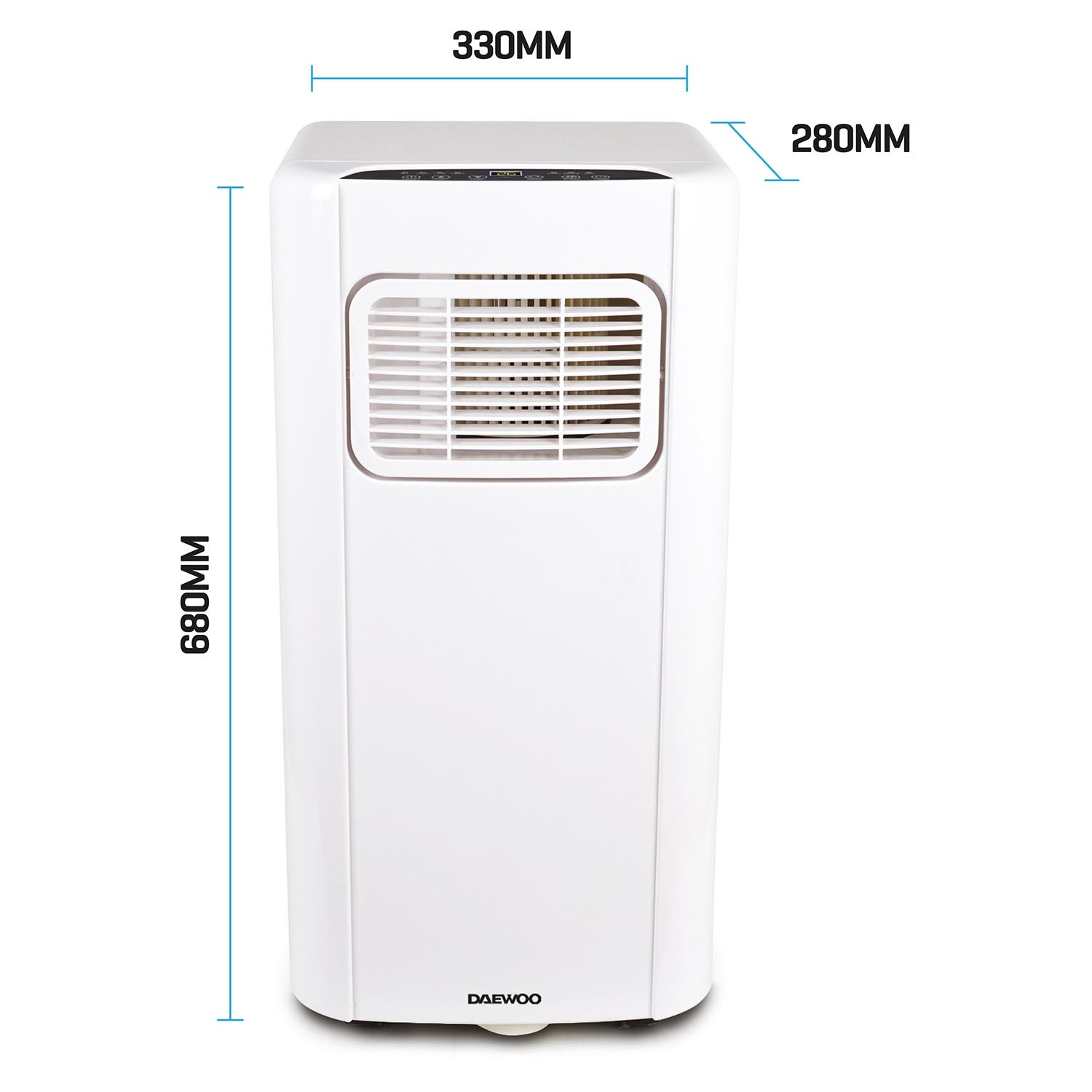 Daewoo White 5000BTU 3 in 1 Air Conditioner Image 10