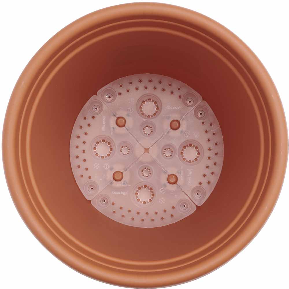 Clever Pots 30cm Round Plant Pot Reservoir Image 2