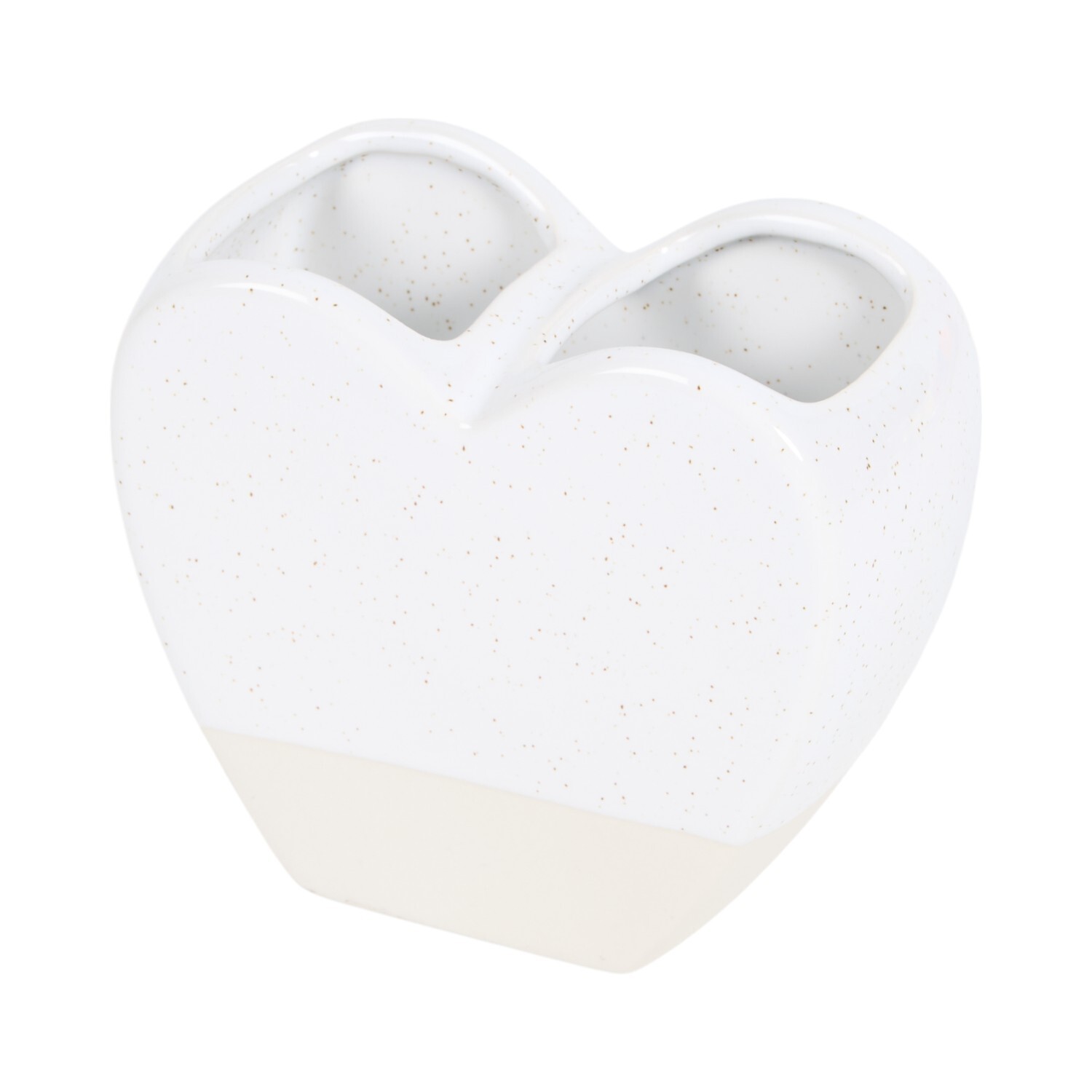 Alpine Heart Toothbrush Holder White Image 5