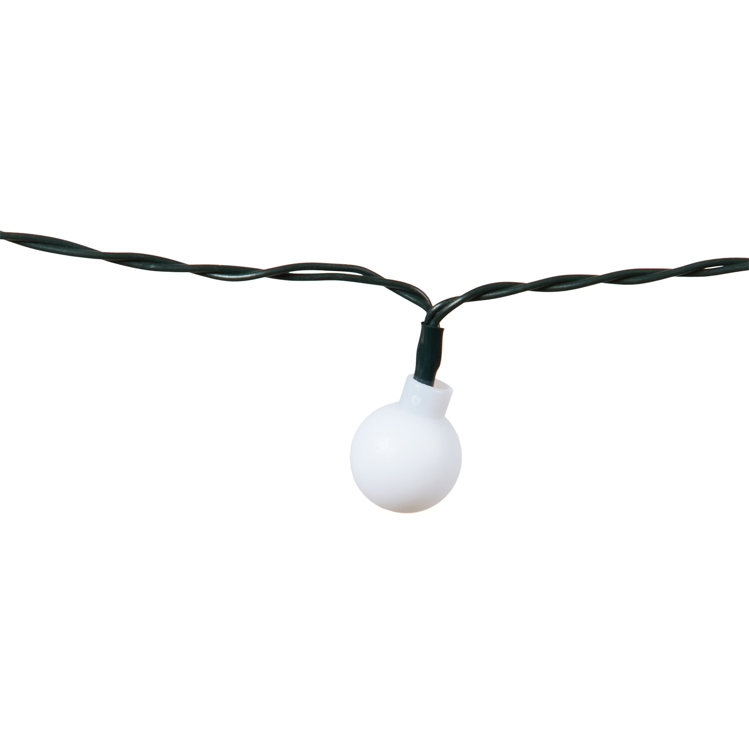 150 LED Bubble Bulb String Light - White / Colour Changing Image 5