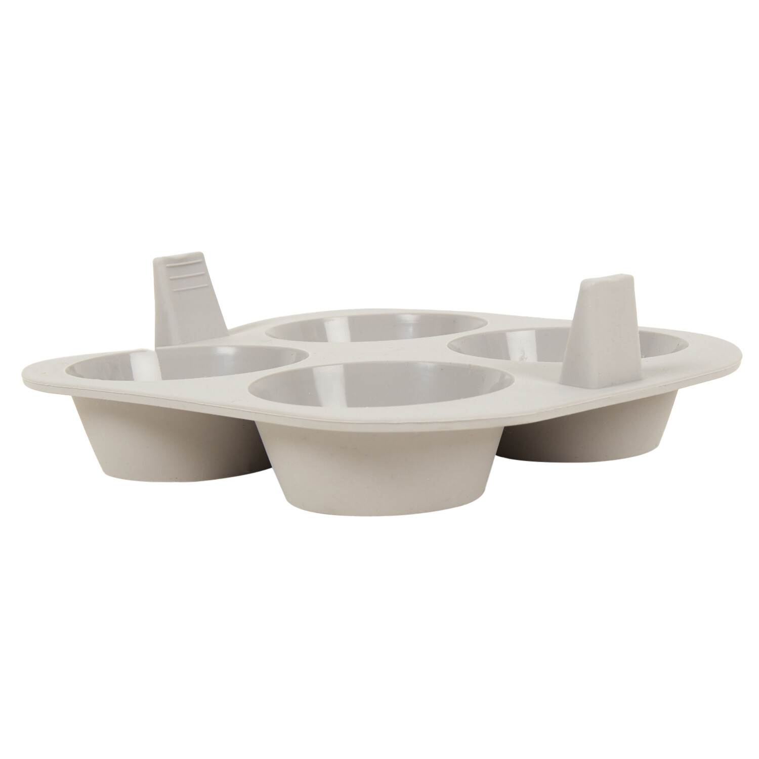 Silicone Airfryer Muffin Mould - Grey Image 4