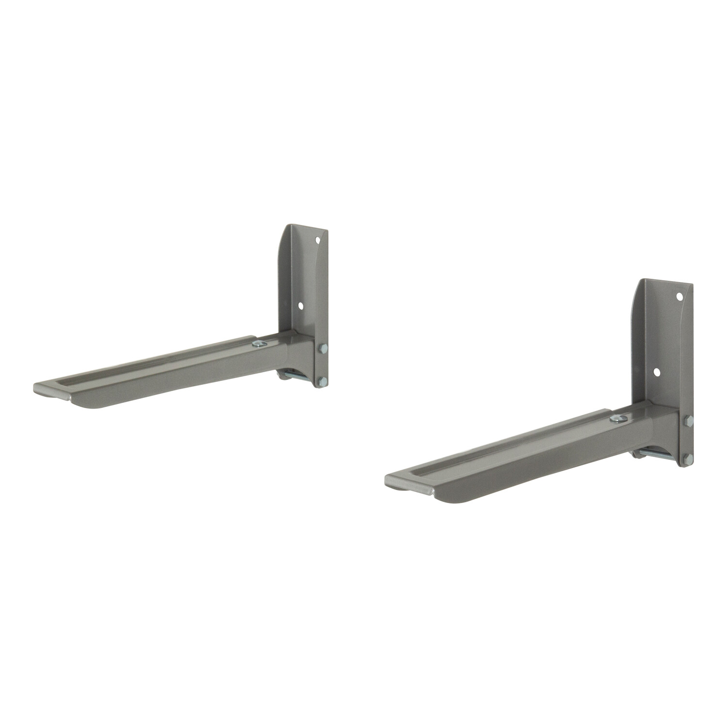AVF Universal Microwave Wall Bracket - Grey Image 9
