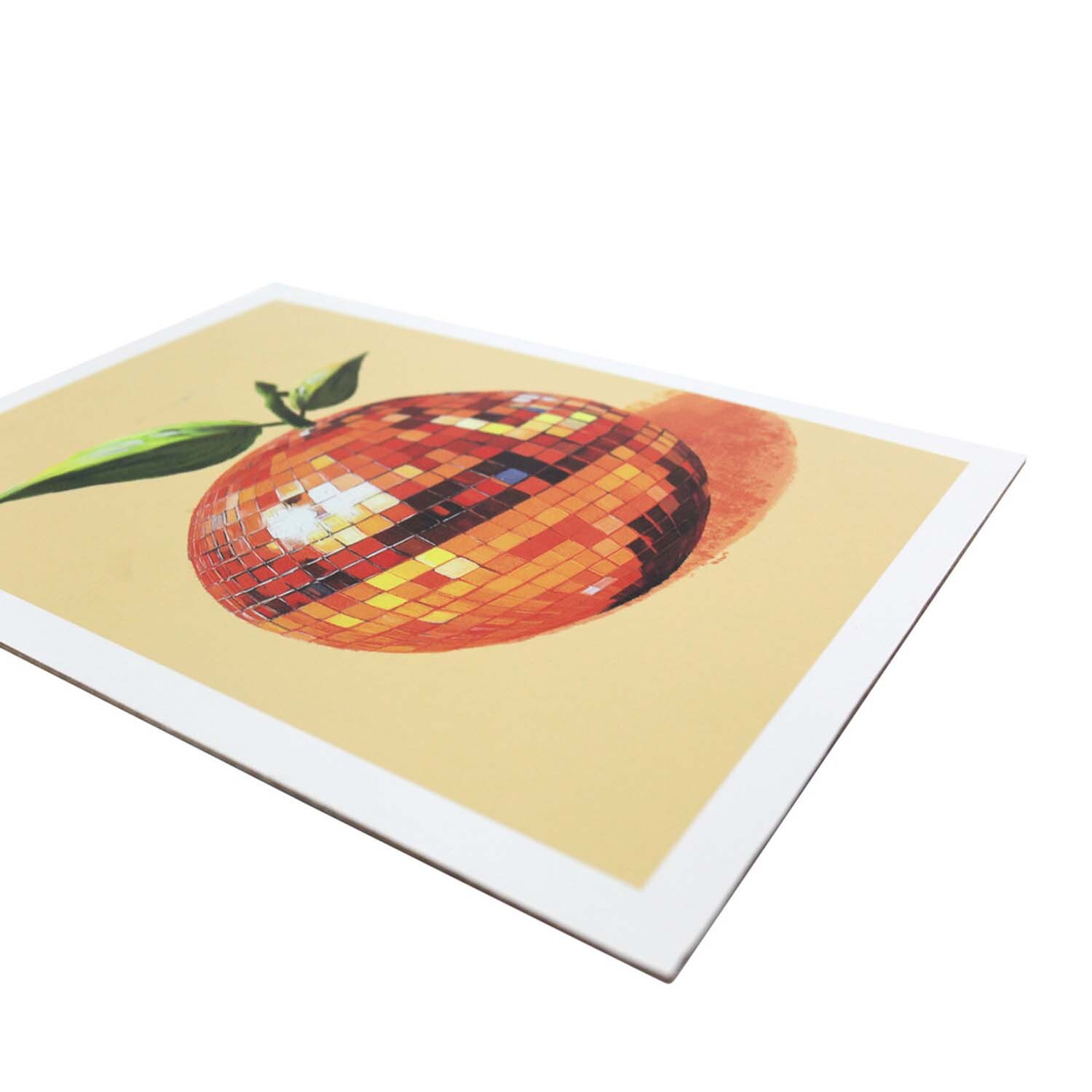 Colourful Disco Fruit Print Frame - Multicolour Image 12