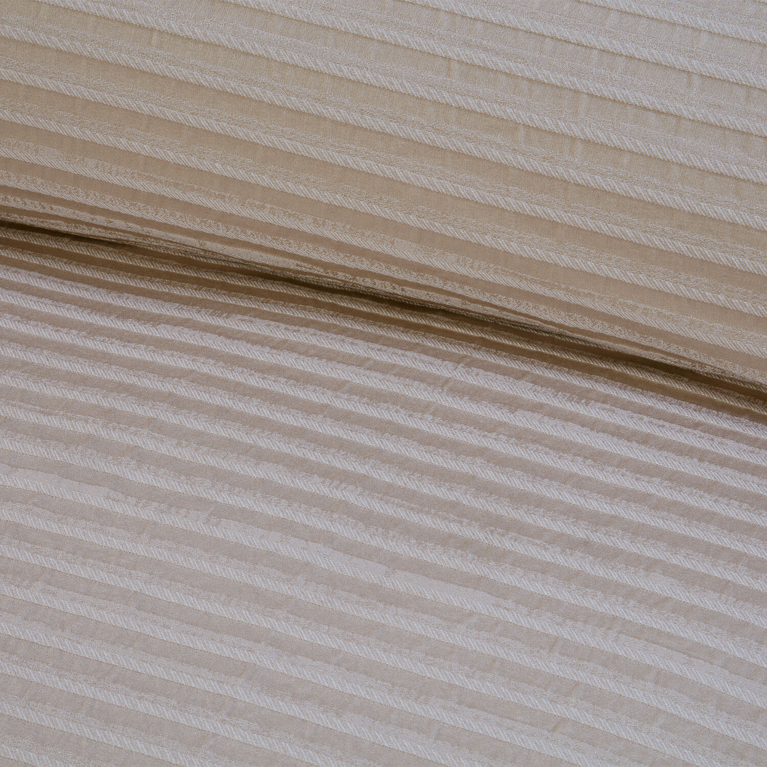 Cairo Jacquard Duvet Set Natural King Image 3