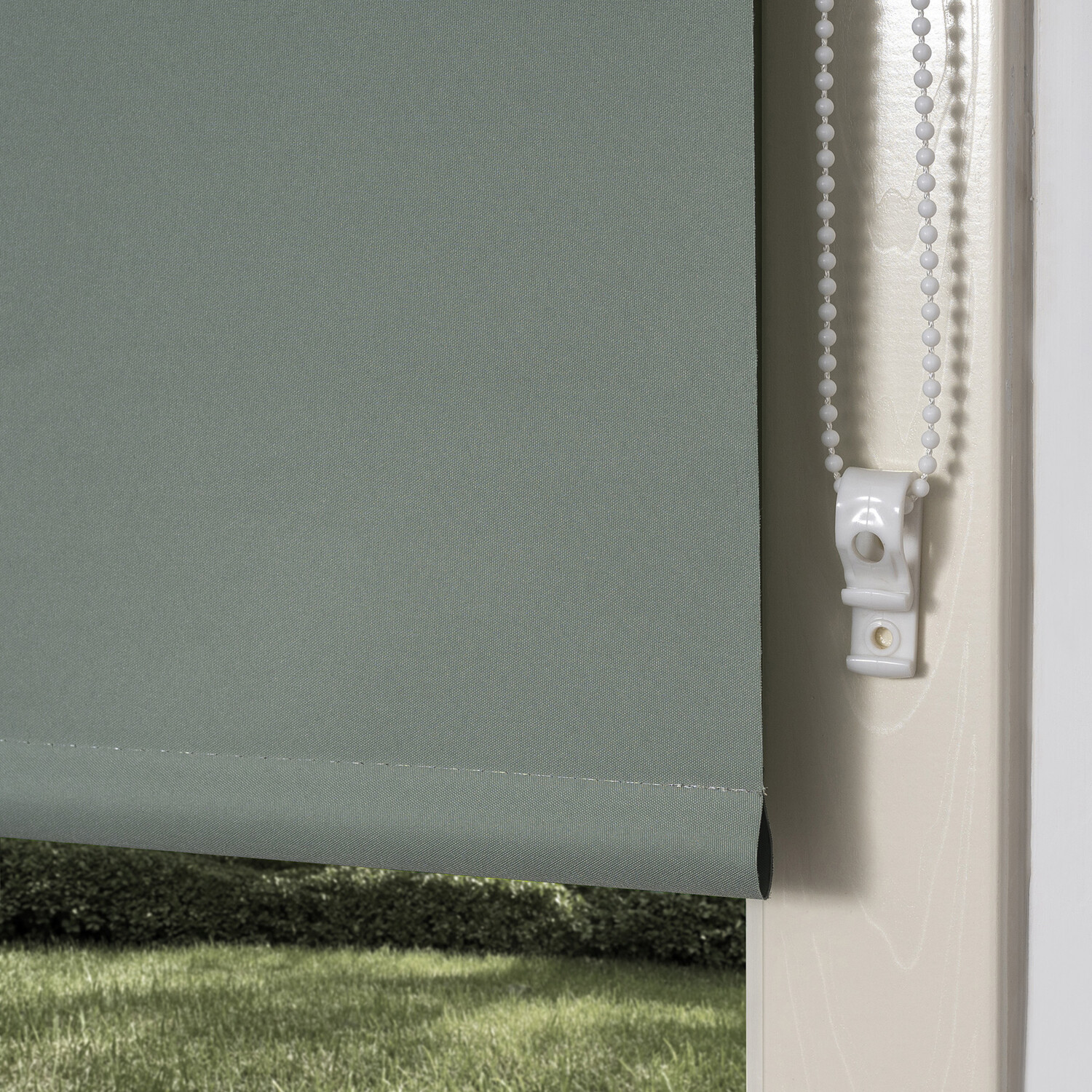 Plain Blackout Blinds - Sage / 90cm Image 2