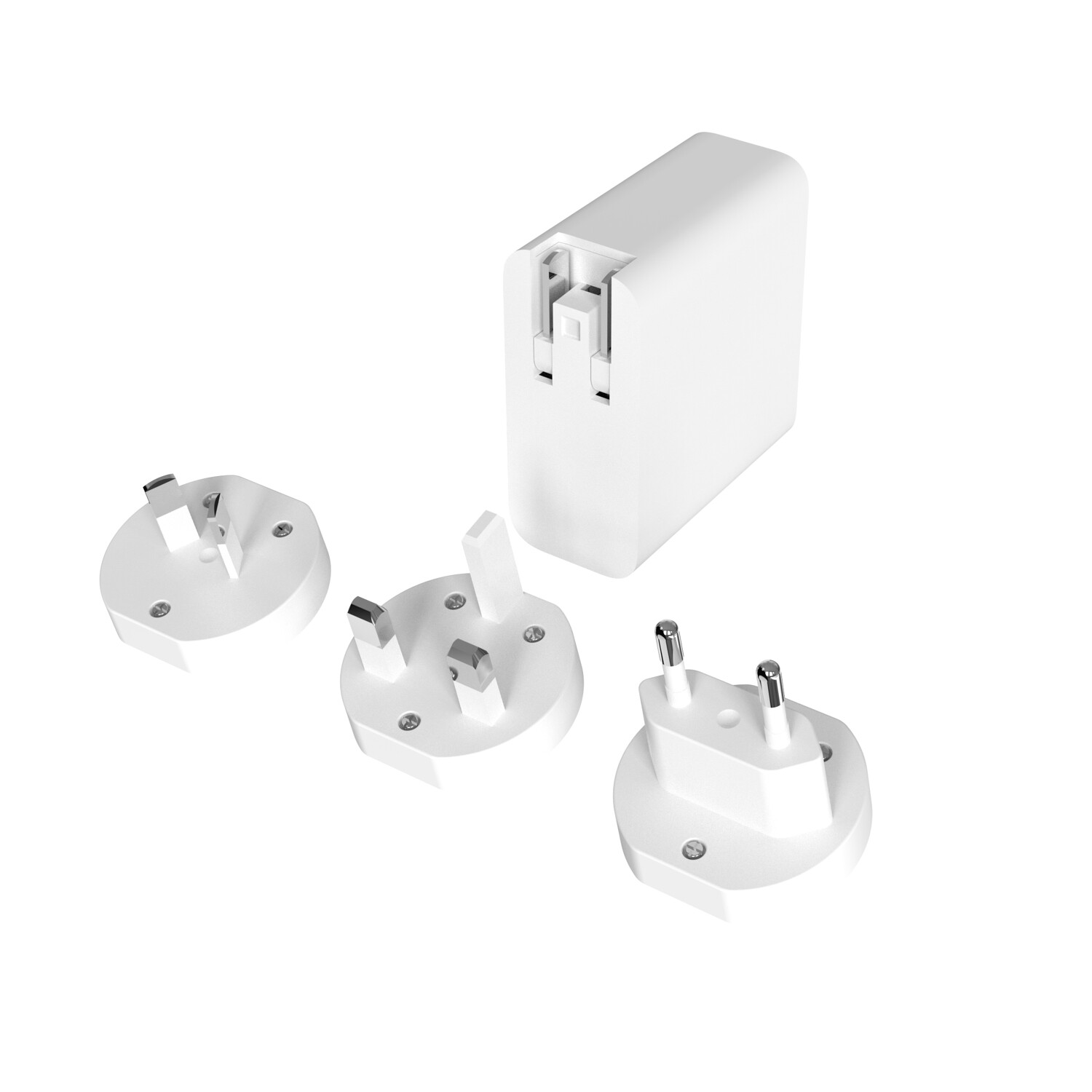 Universal Travel Plug Adapter - White Image 2