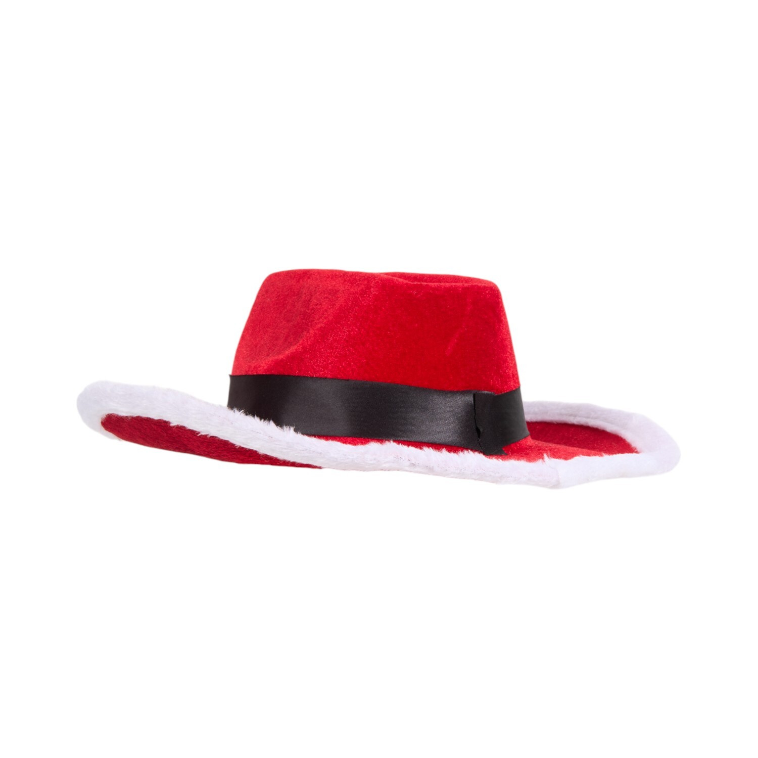 Christmas Cowboy Hat Red Image 3