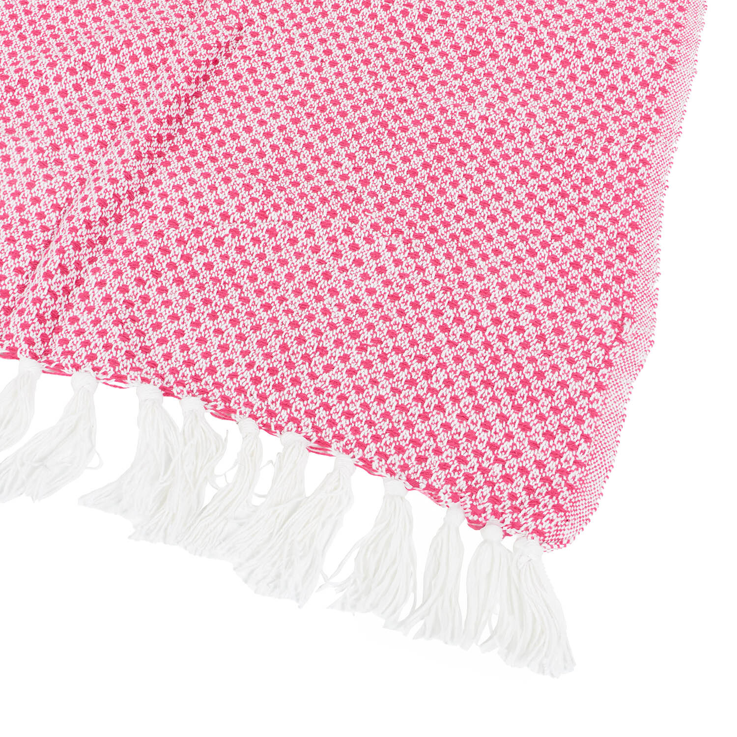 Arshia Handwoven Throw - Pink Image 3
