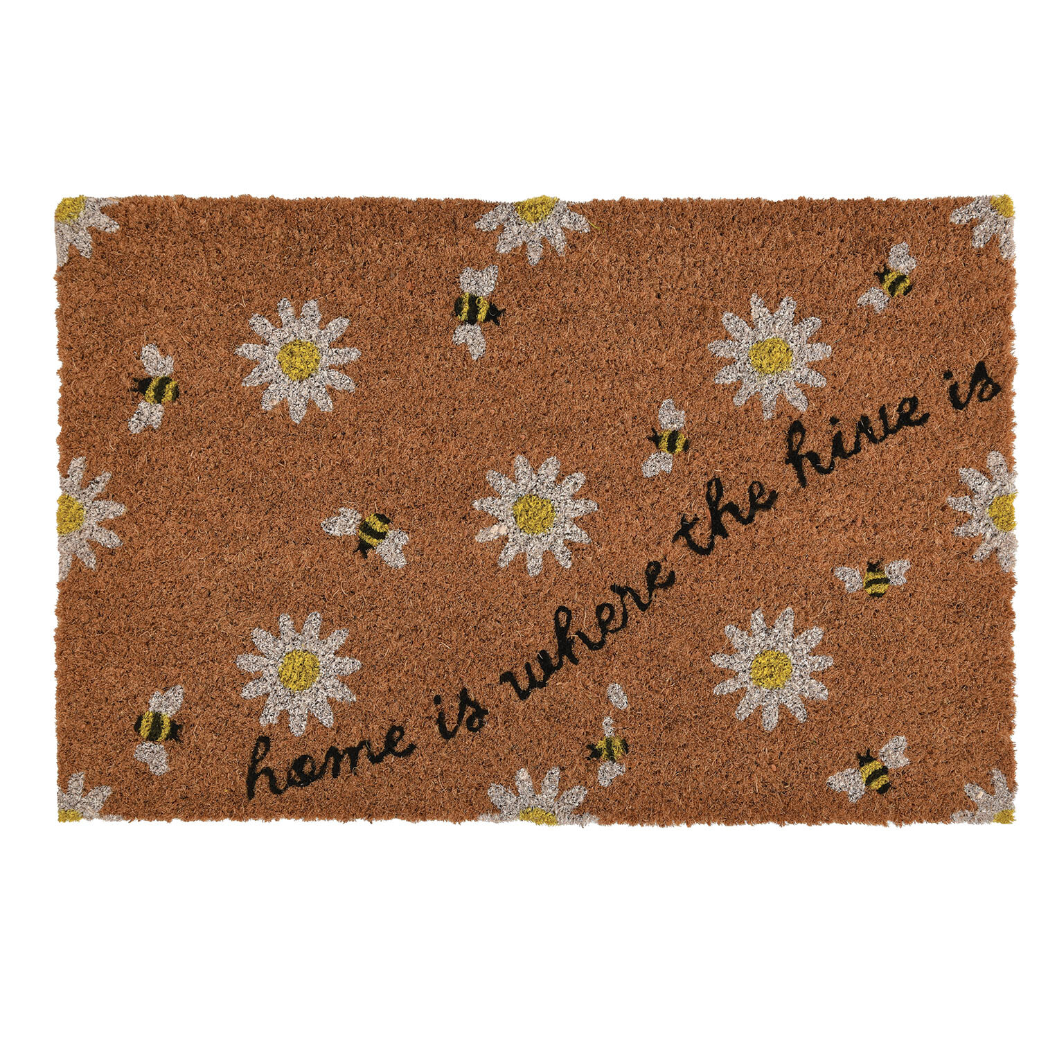 Animal Printed Coir Mat - Brown Image 4