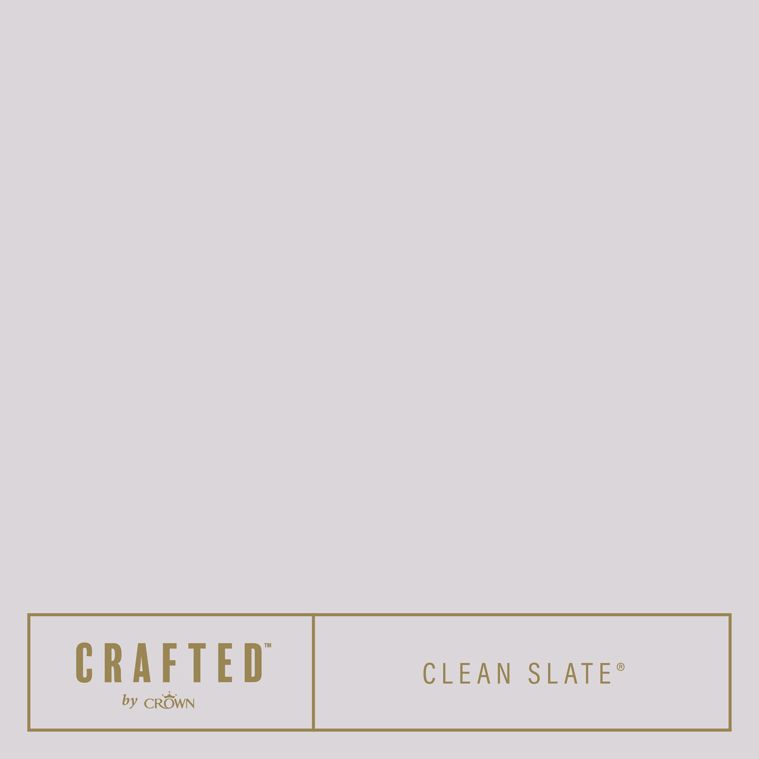 Crown Crafted Walls & Wood Clean Slate Luxurious Flat Matt Paint 2.5L Image 5