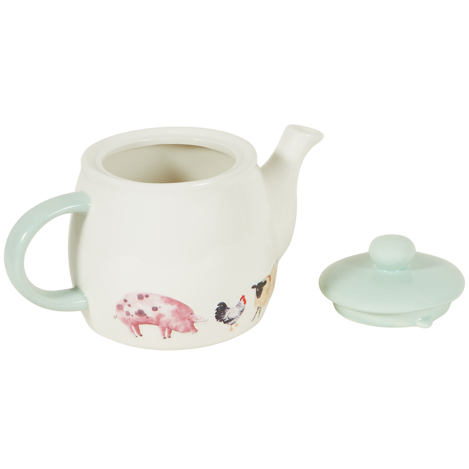 Daisy Farm Teapot - Multicolour Image 3