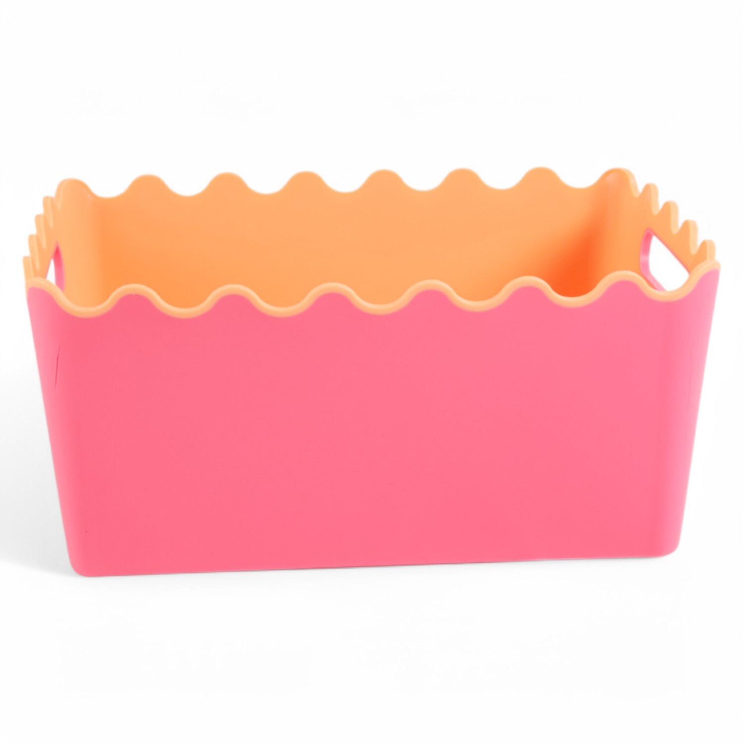 Pink Wave Storage Basket - Pink Image 4