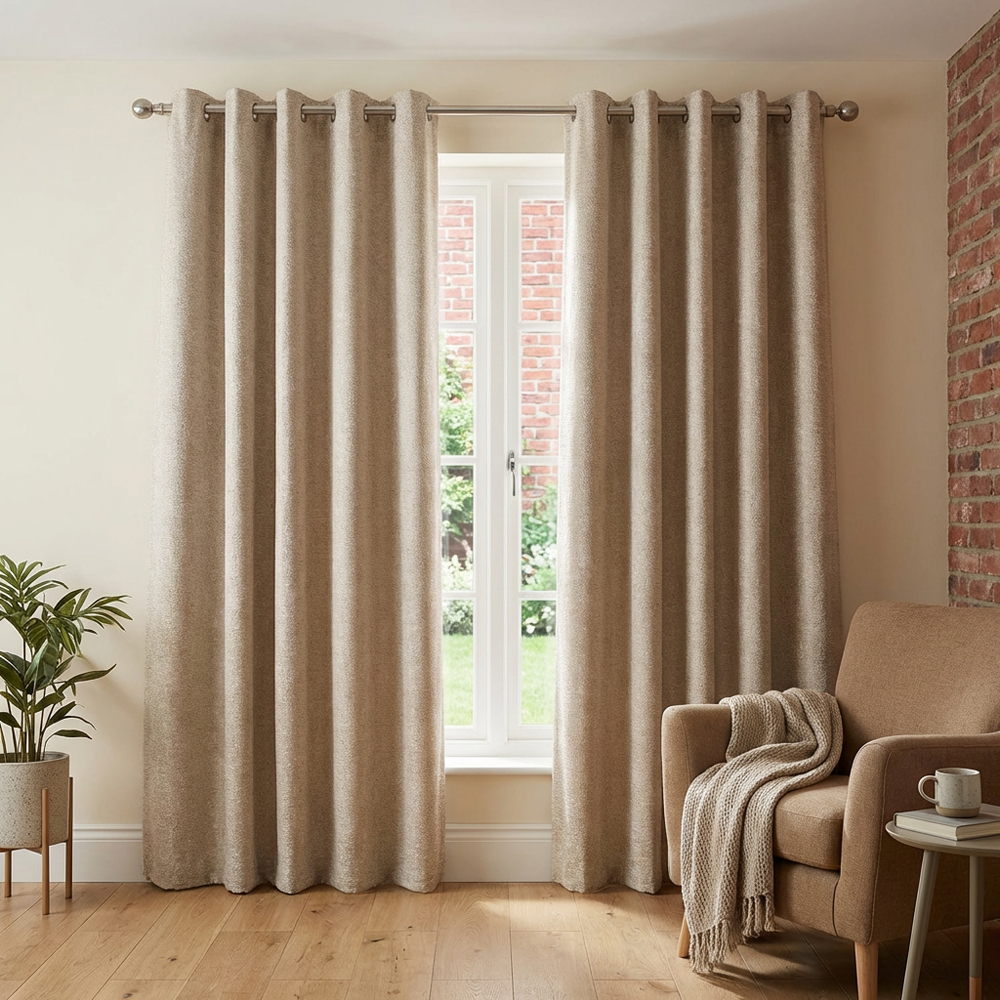 Maison Blackout Curtain Natural 229cm 168cm Image 7