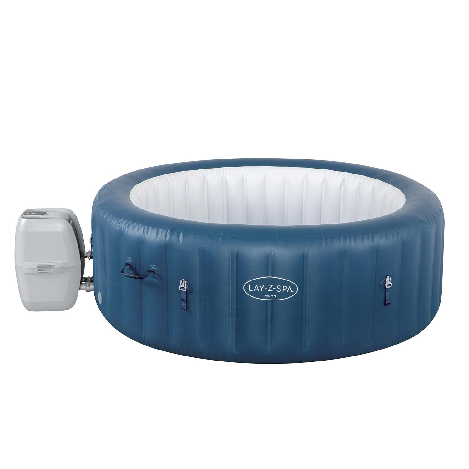 Lay-Z-Spa Milan Blue AirJet Plus Hot Tub Image 9