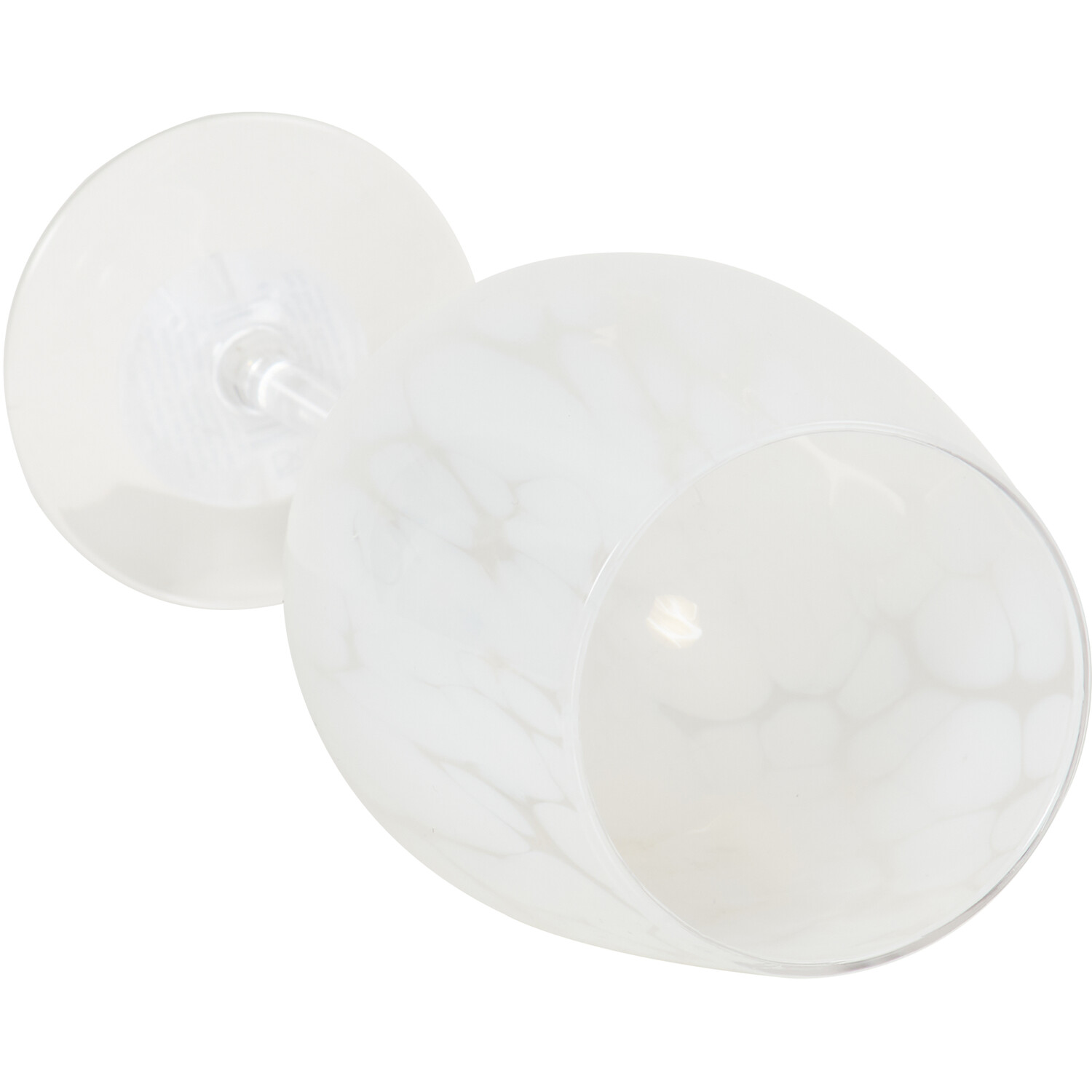 Confetti Wine Glass - White Image 3