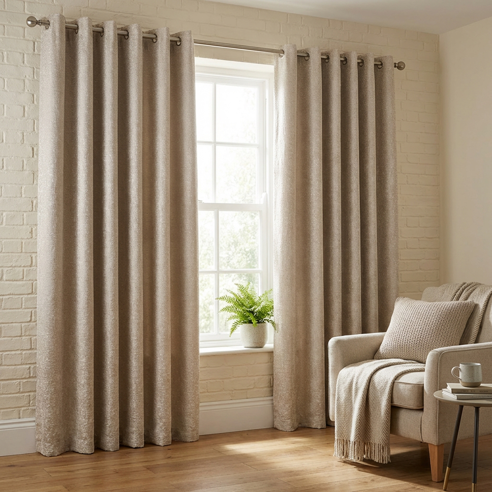 Maison Blackout Curtain Natural 229cm 168cm Image 5