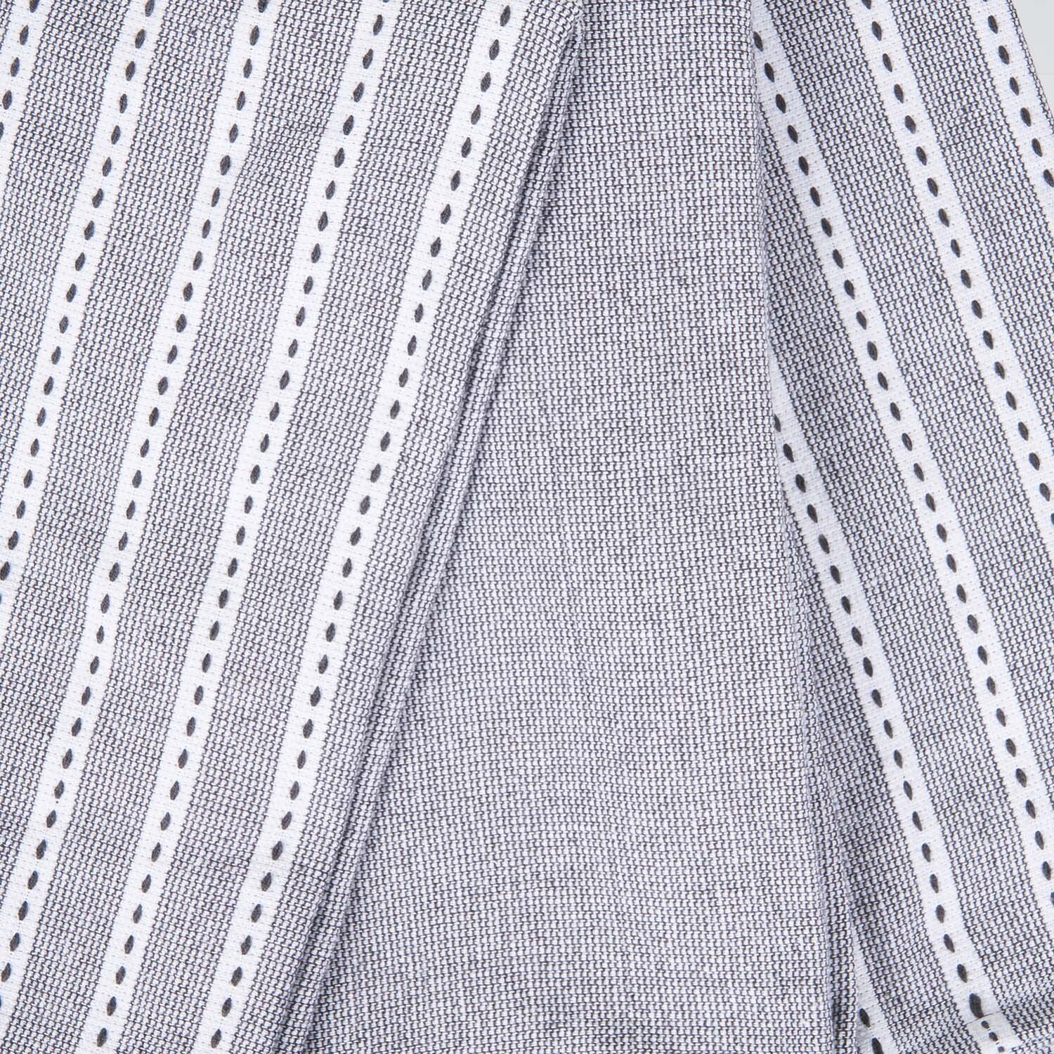 Pack of 3 Cotton Terry Towels - Steel Grey Image 7